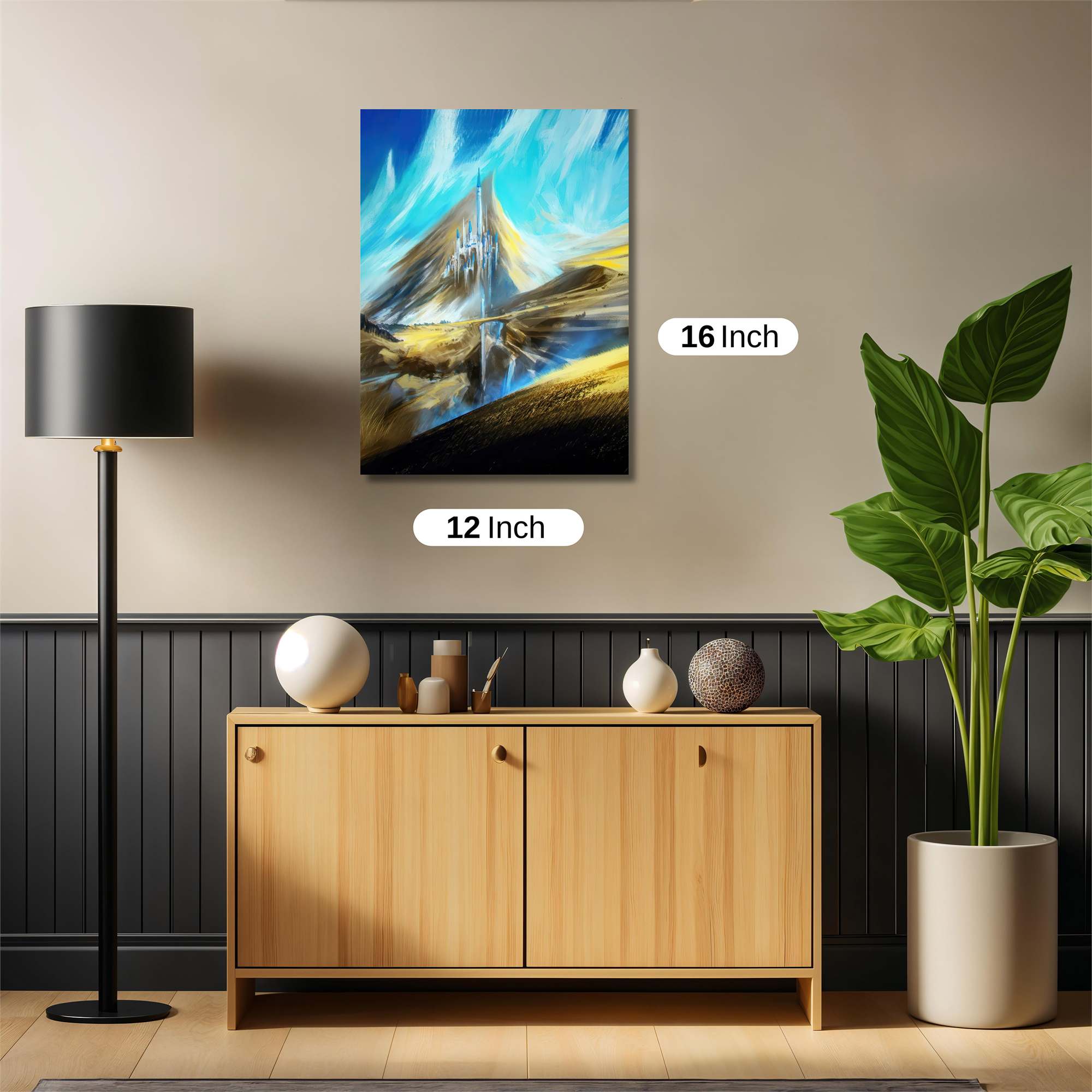 SkyCastle Serenity Safe Wall Magnetic / M