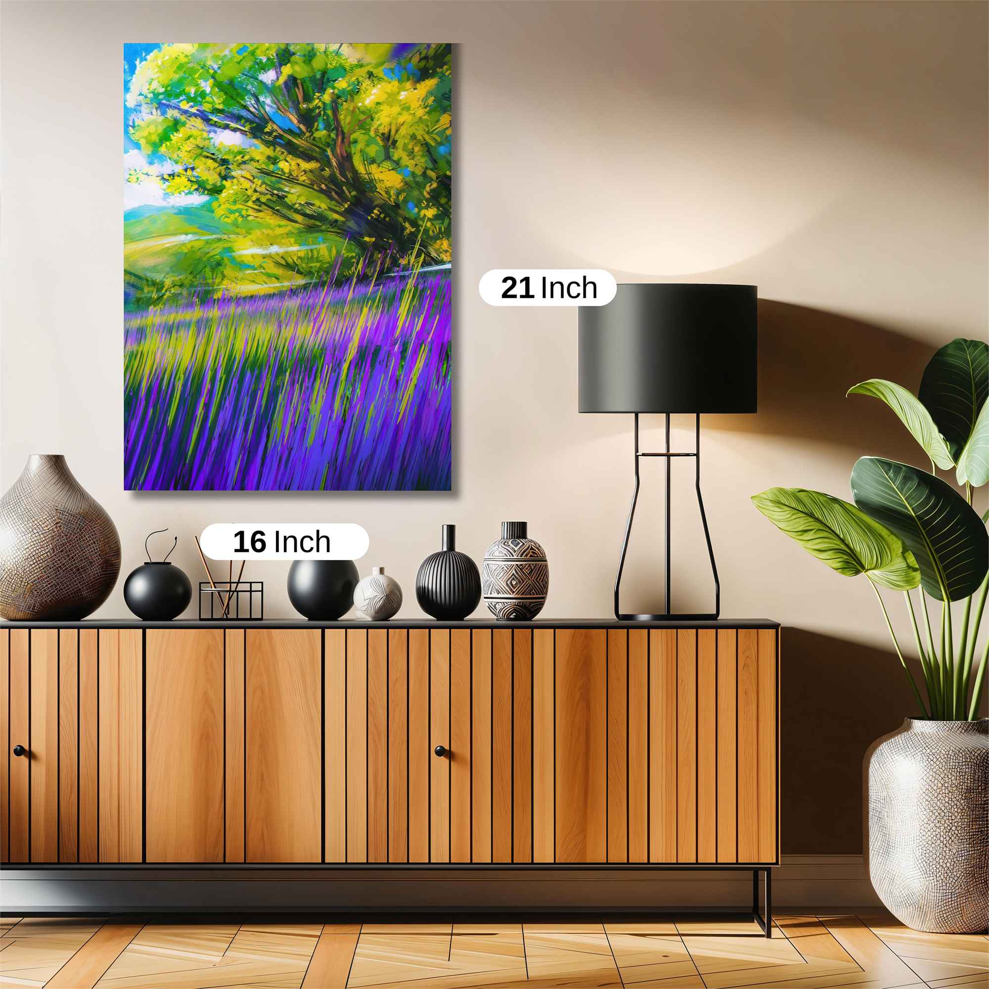 Lavender Serenity Safe Wall Magnetic / M