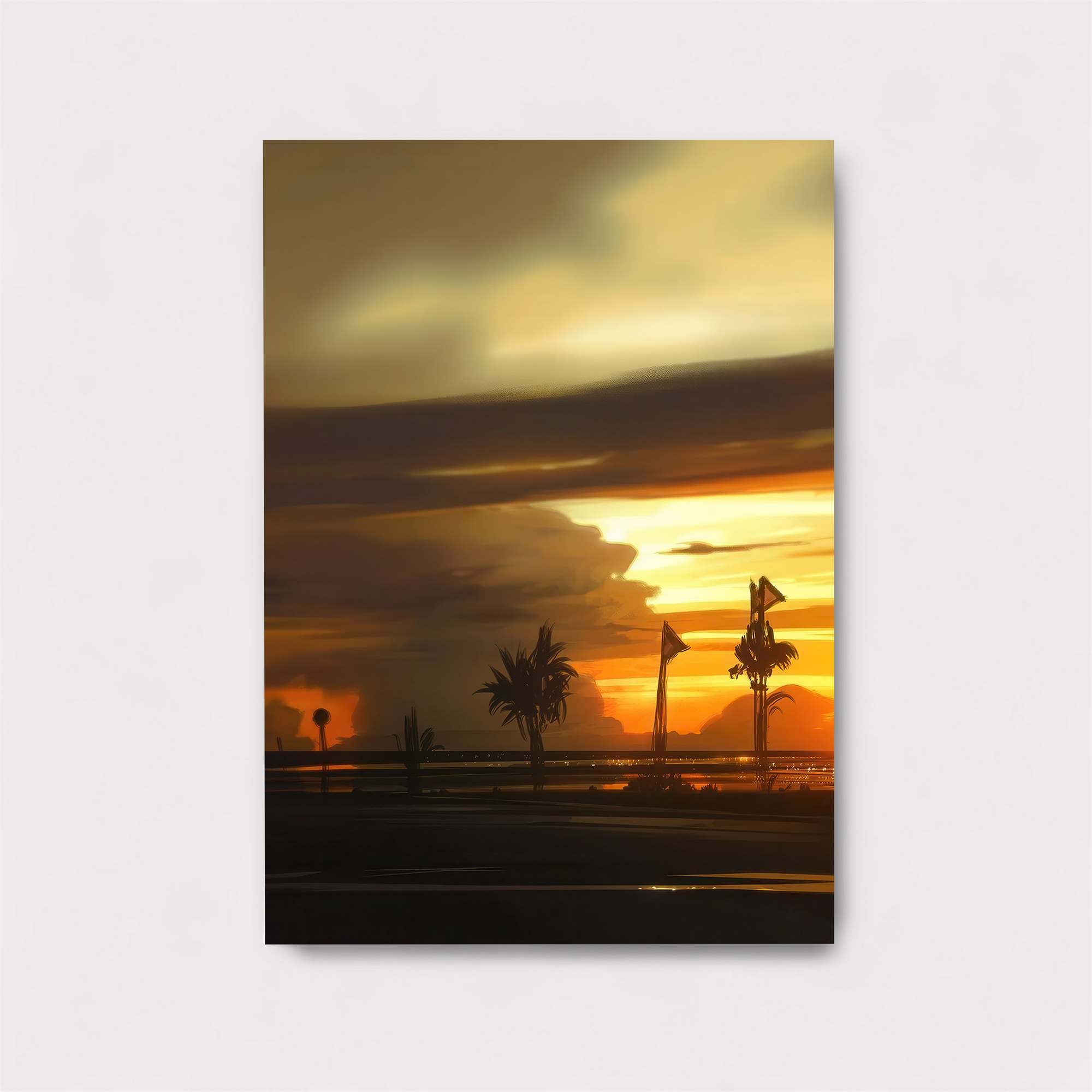 Sunset Serenity Safe Wall Magnetic / M