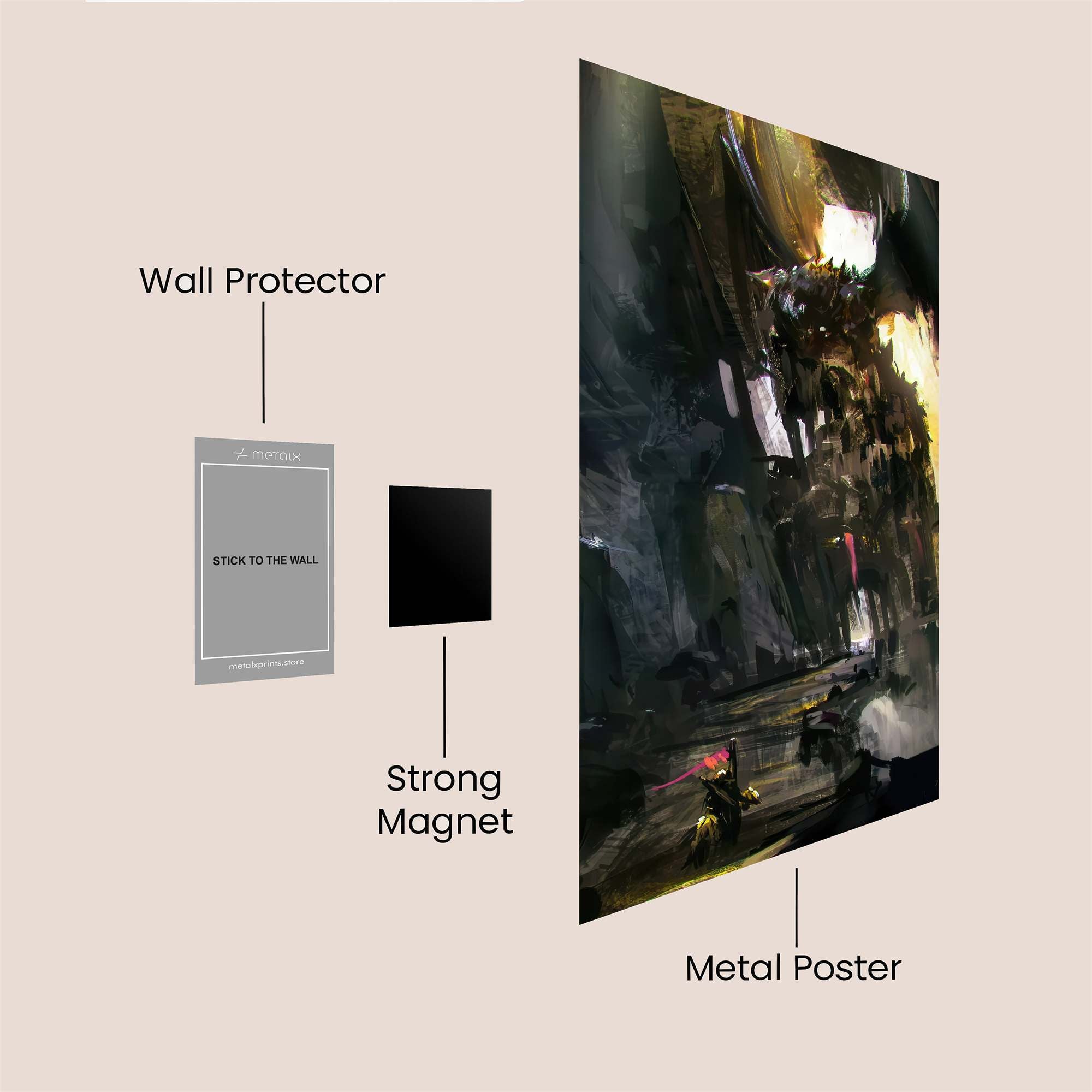 Abyss Descent Safe Wall Magnetic / M