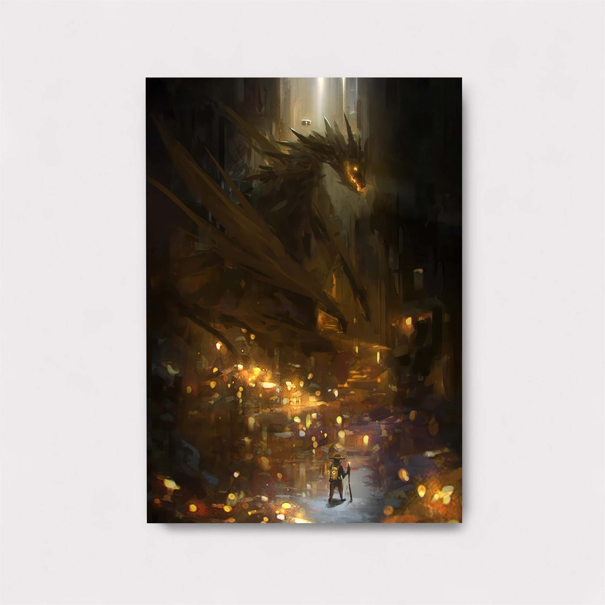 Dragon Menace Safe Wall Magnetic / M