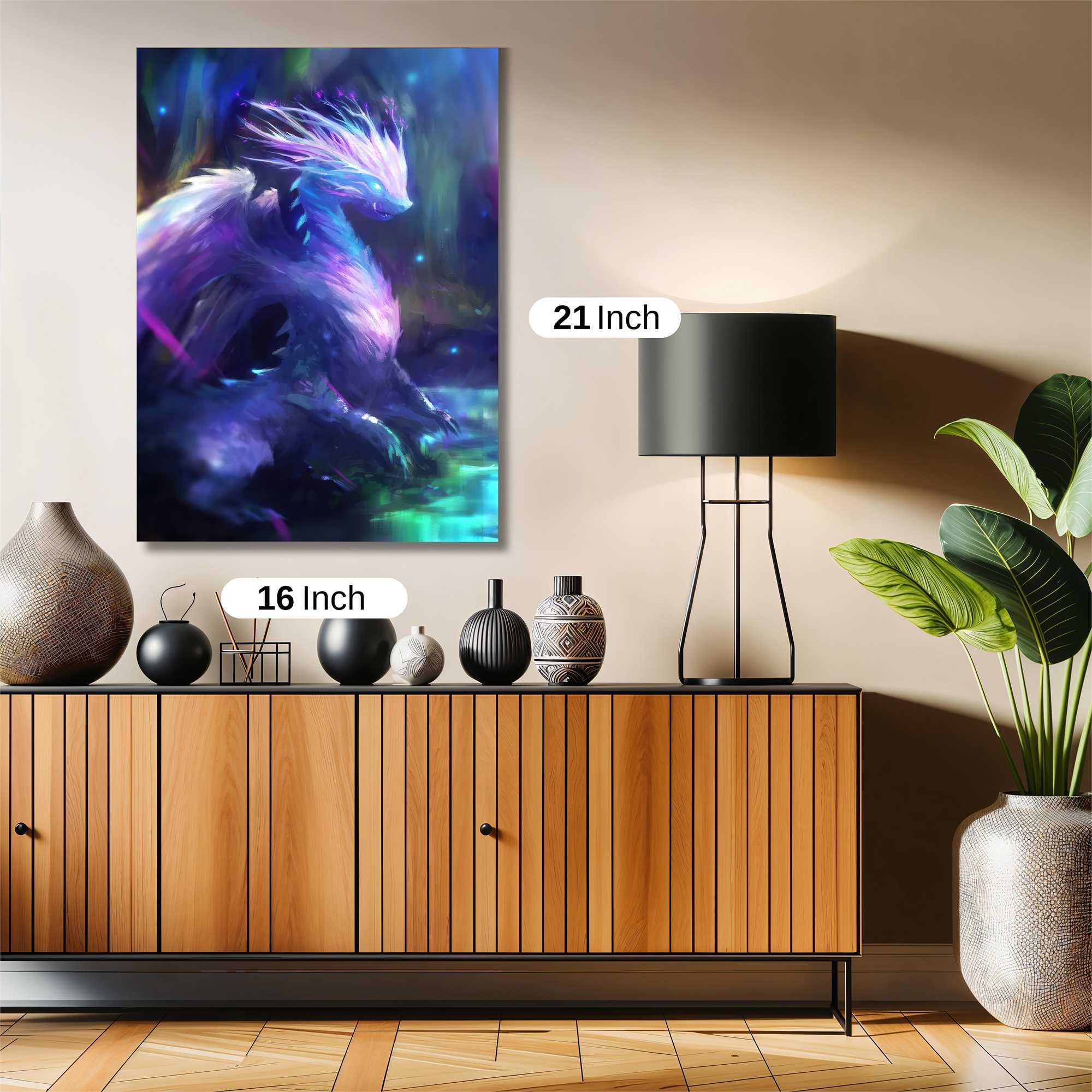 Luminous Dragon Safe Wall Magnetic / M