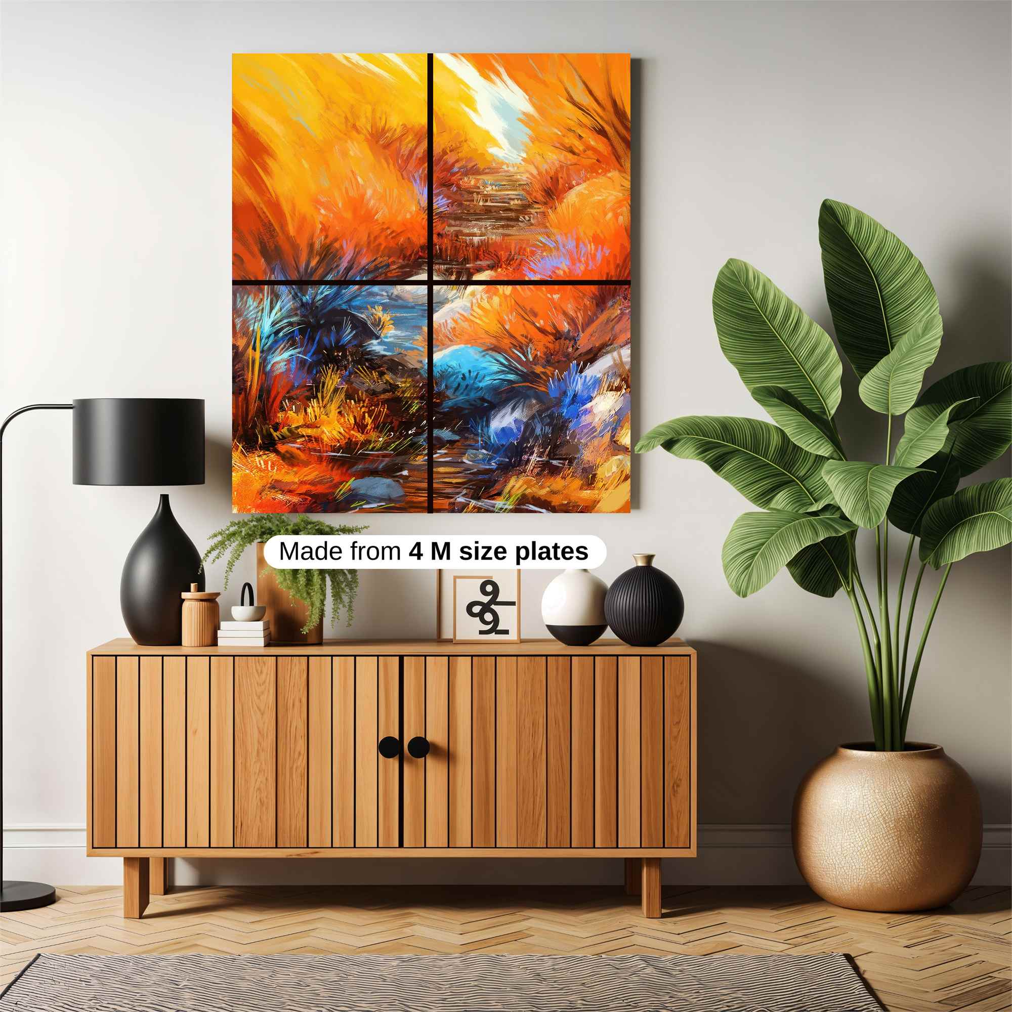 Sunset Serenity Safe Wall Magnetic / M
