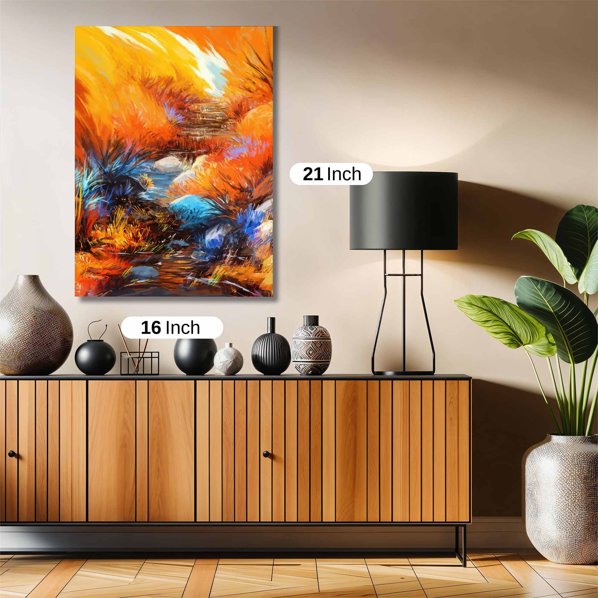 Sunset Serenity Safe Wall Magnetic / M