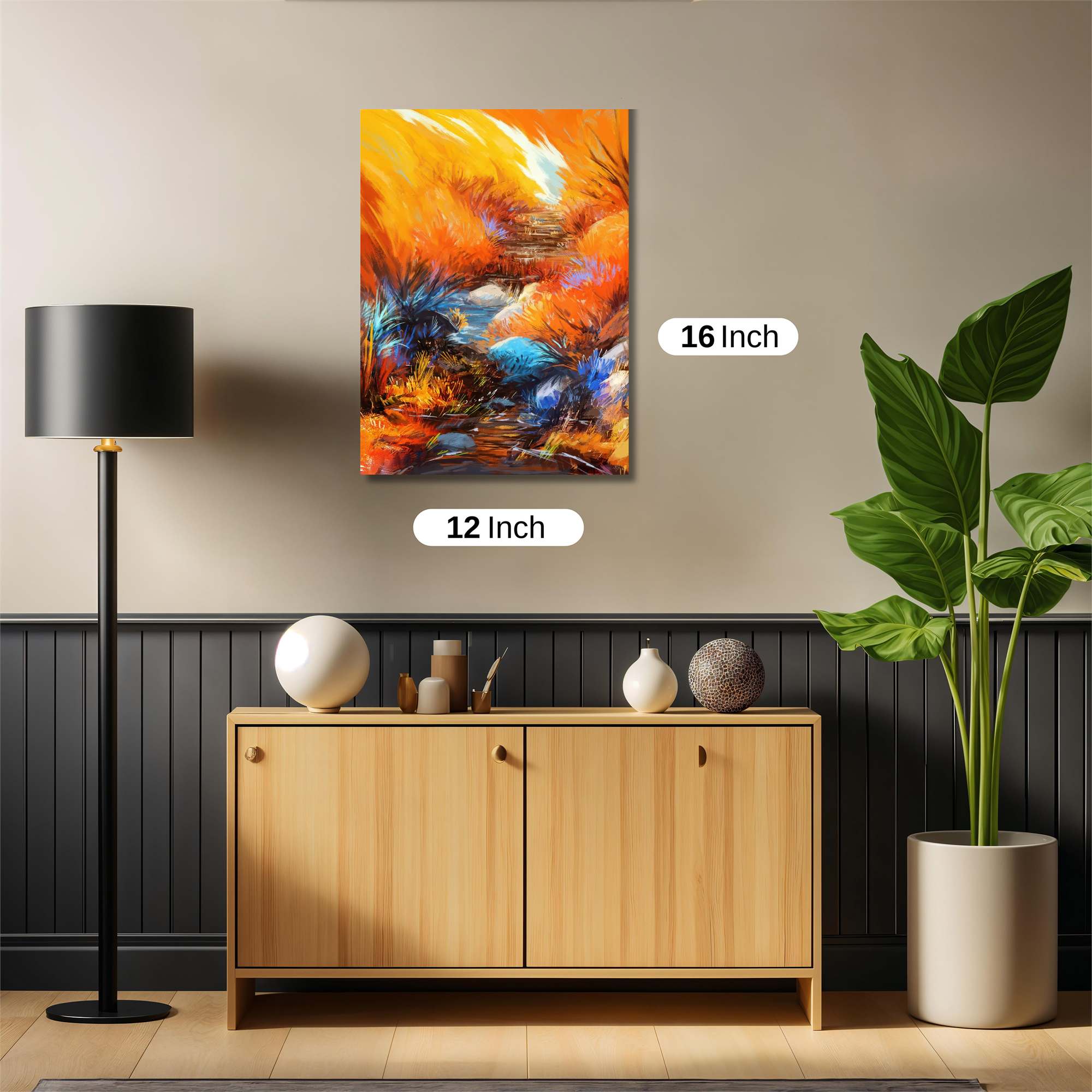 Sunset Serenity Safe Wall Magnetic / M