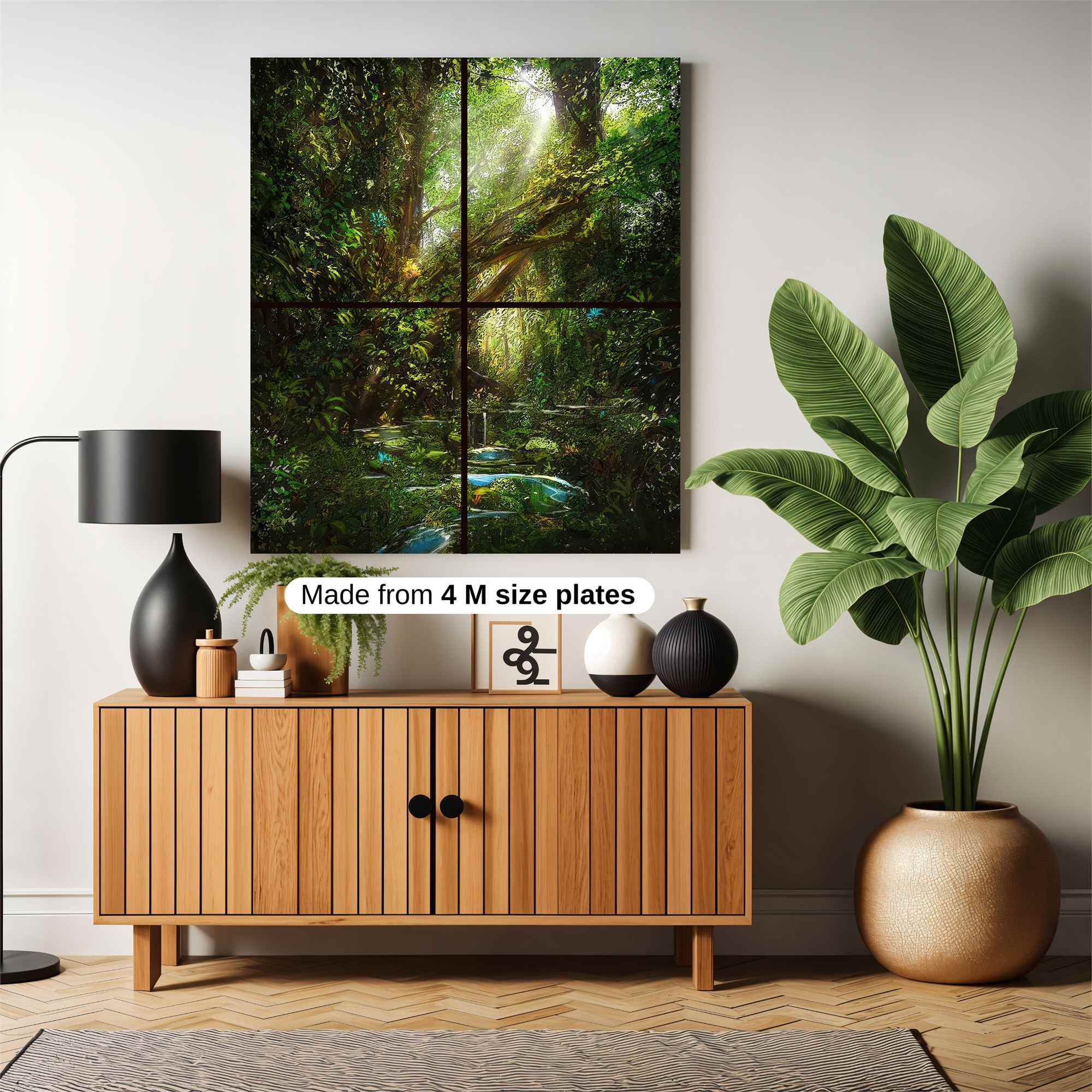 Jungle Serenity Safe Wall Magnetic / M