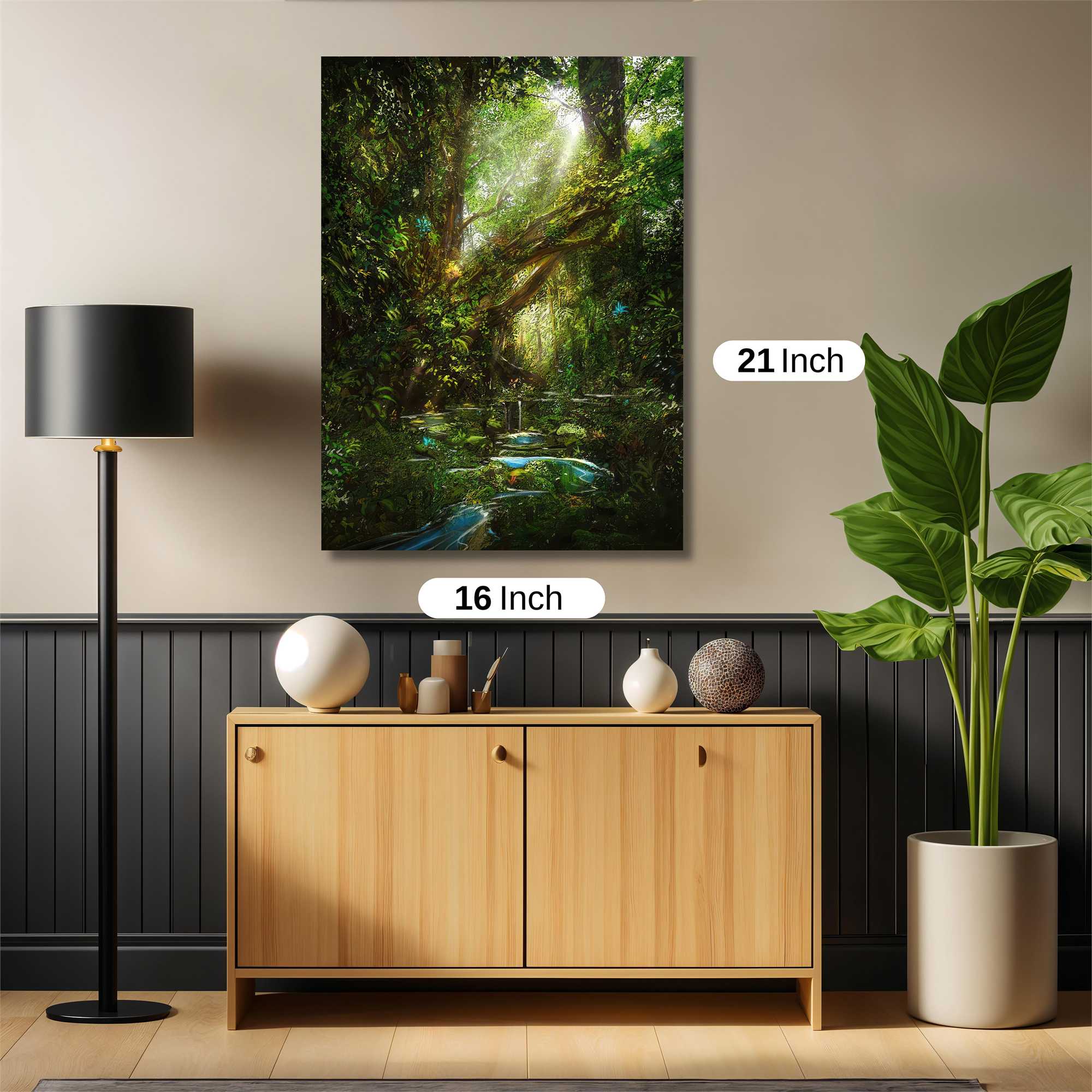 Jungle Serenity Safe Wall Magnetic / M