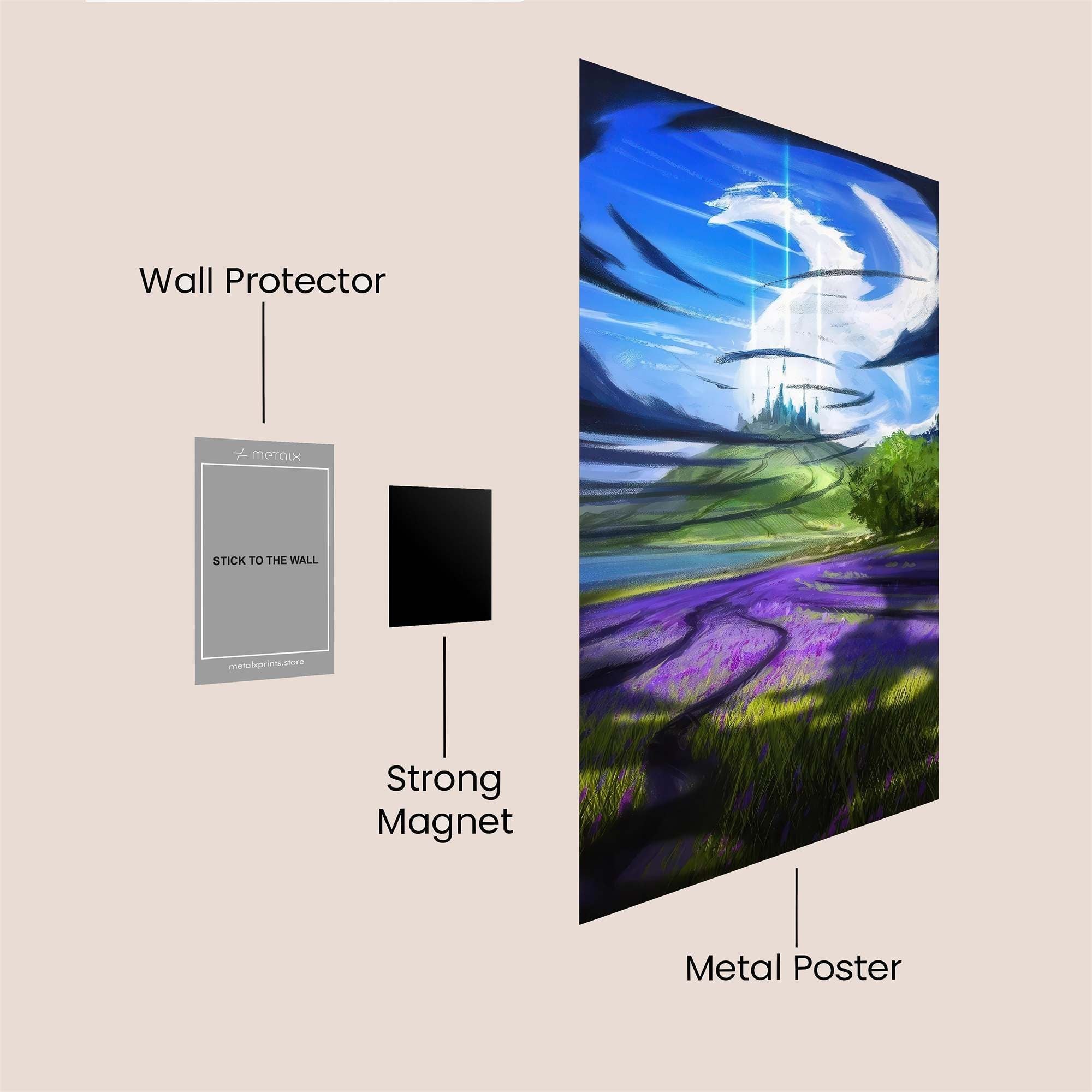 Dragon Serenity Safe Wall Magnetic / M
