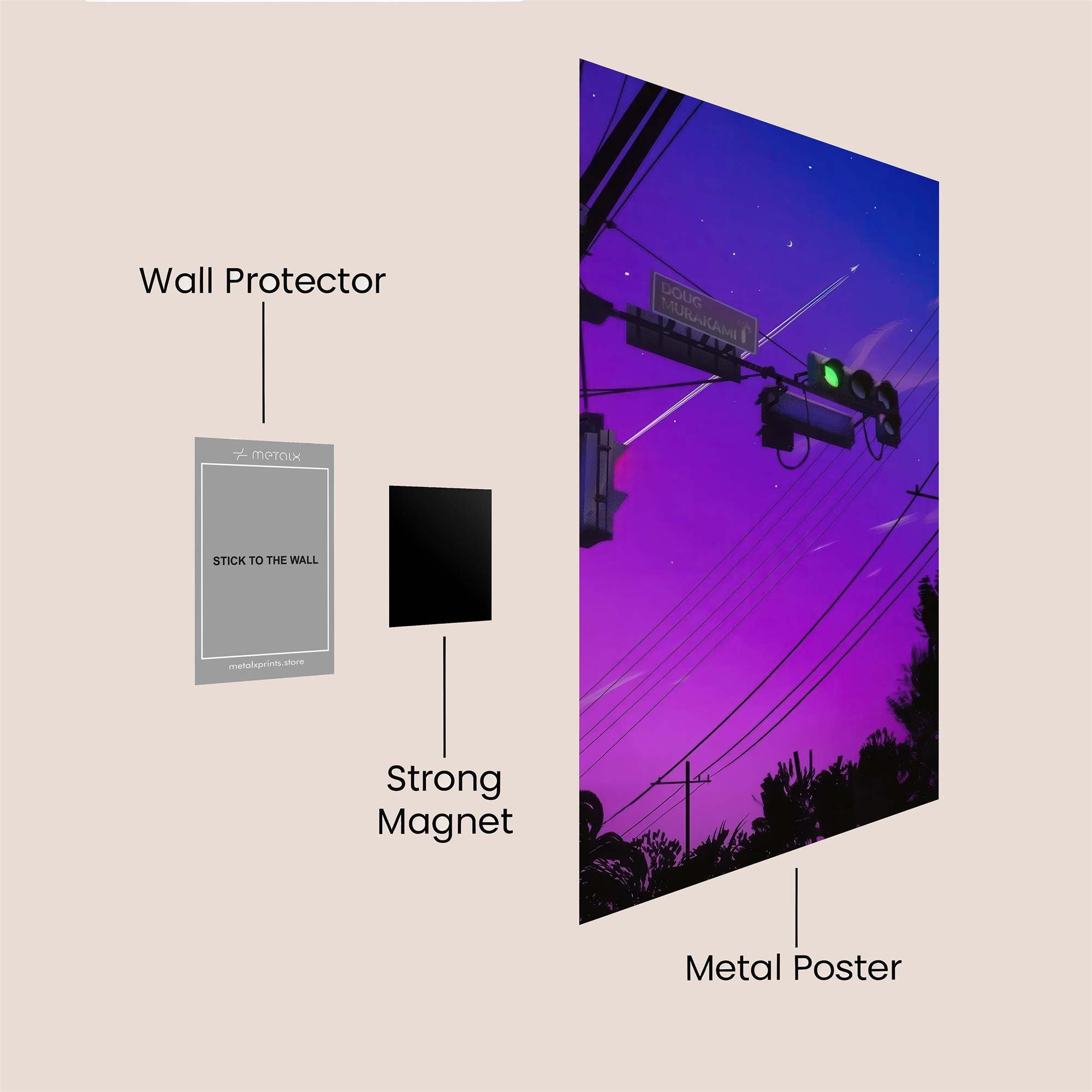 Signal Serenity Safe Wall Magnetic / M