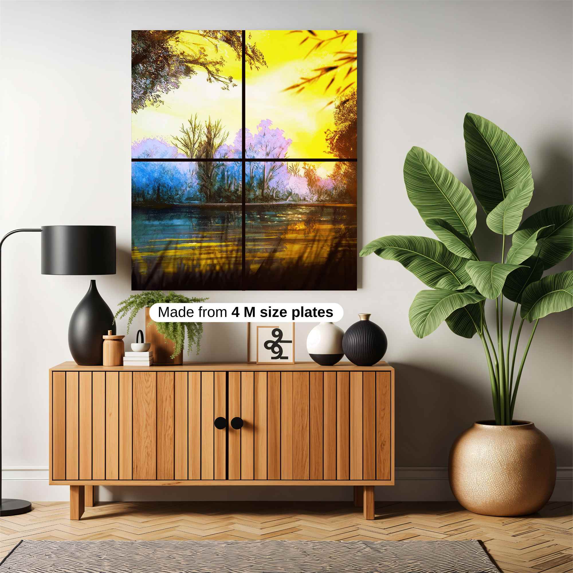 Sunset Serenity Safe Wall Magnetic / M