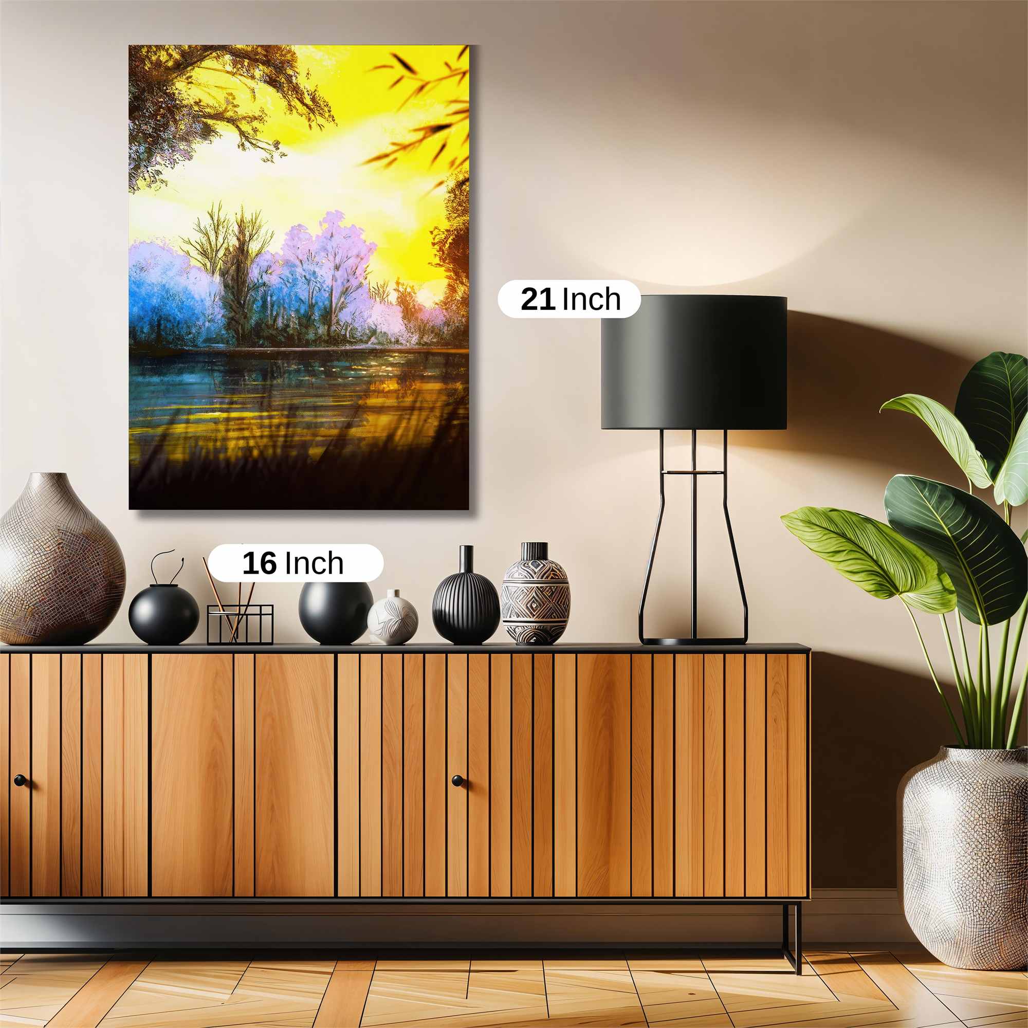 Sunset Serenity Safe Wall Magnetic / M