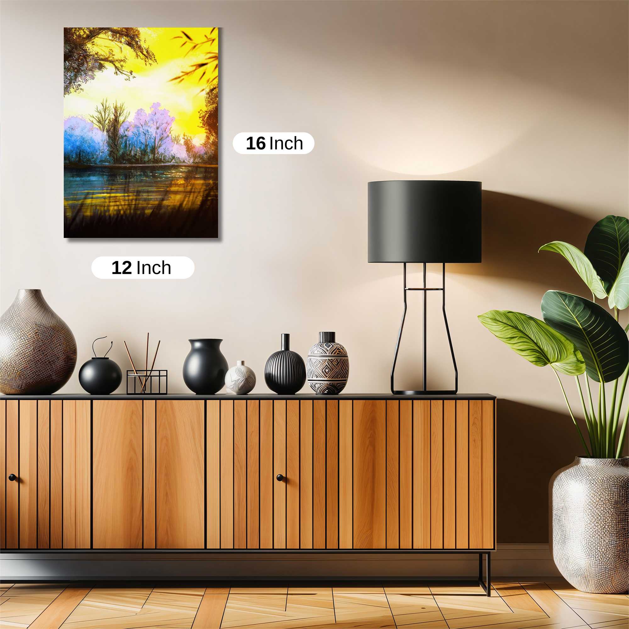 Sunset Serenity Safe Wall Magnetic / M