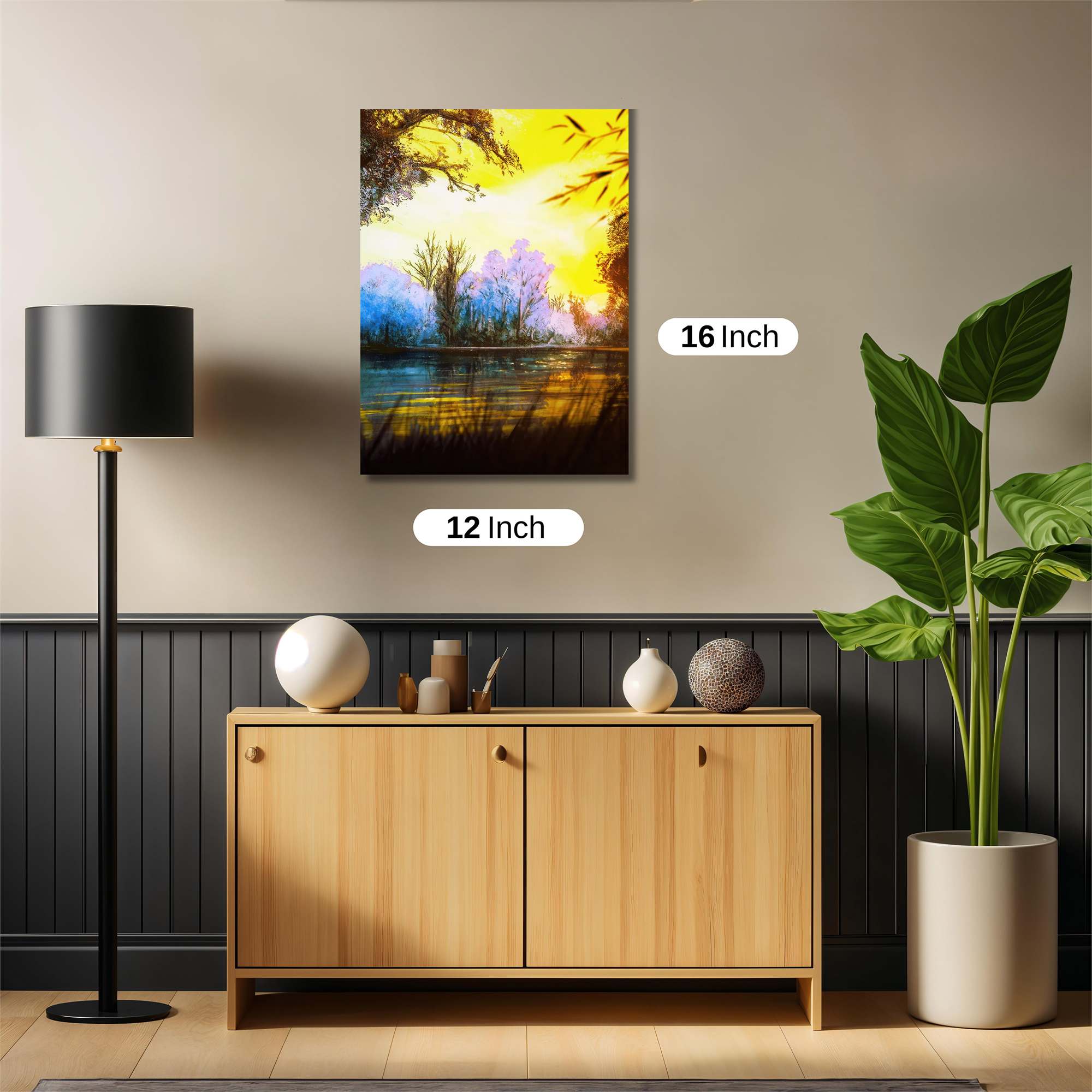 Sunset Serenity Safe Wall Magnetic / M