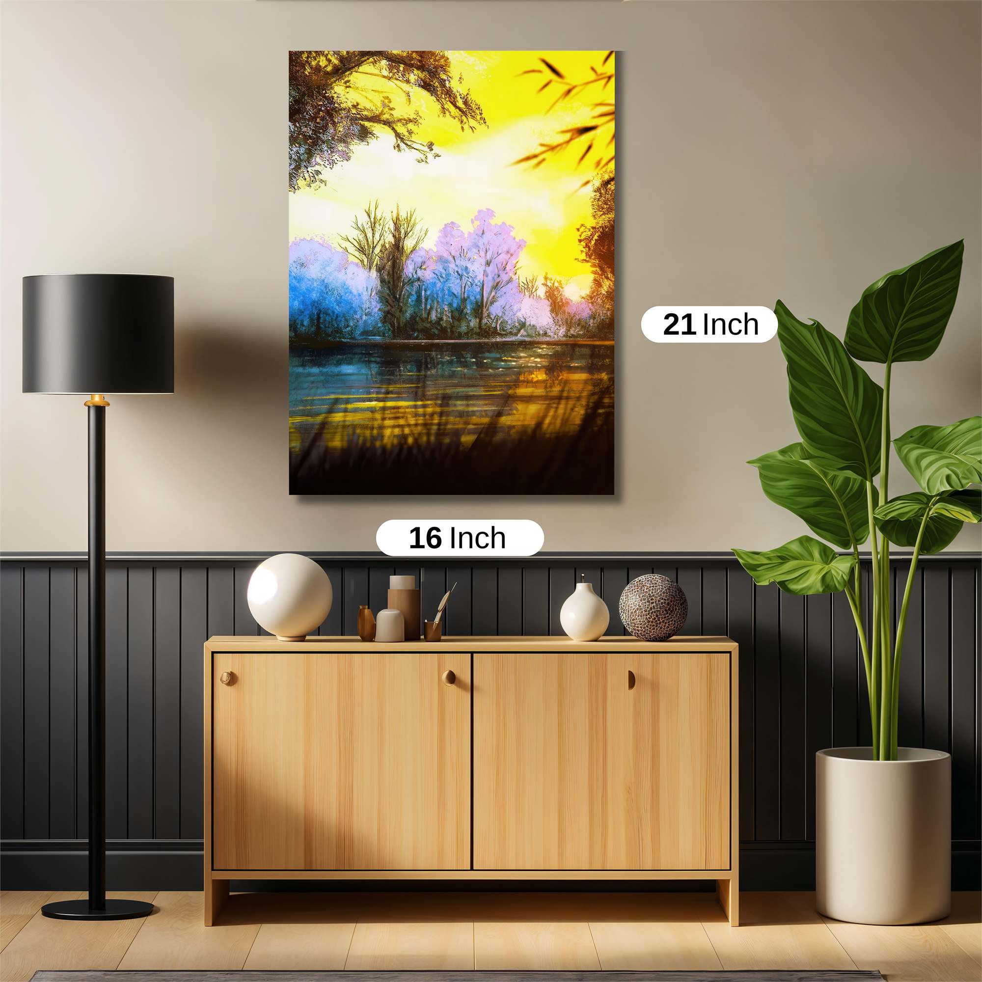 Sunset Serenity Safe Wall Magnetic / M
