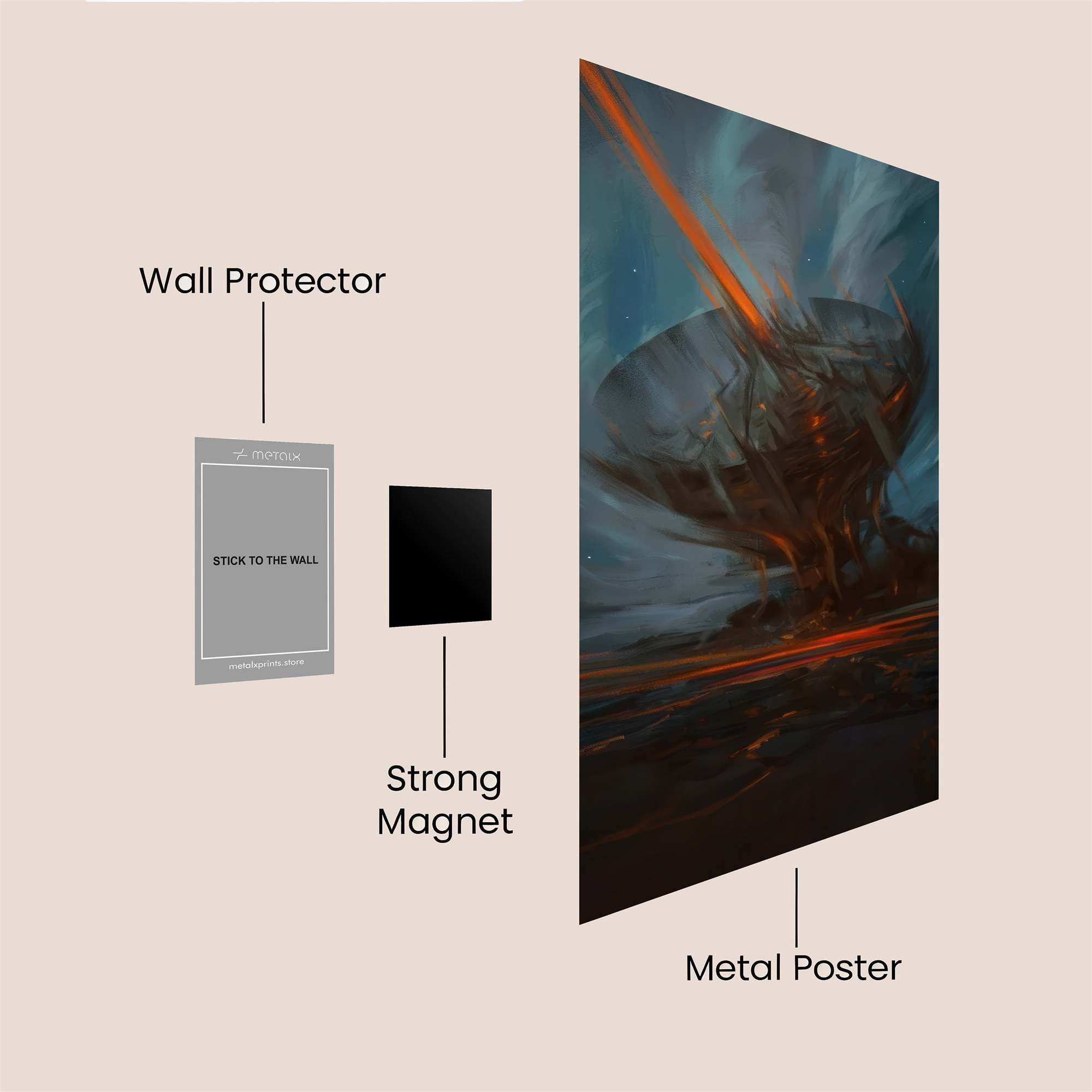 Void Whisper Safe Wall Magnetic / M