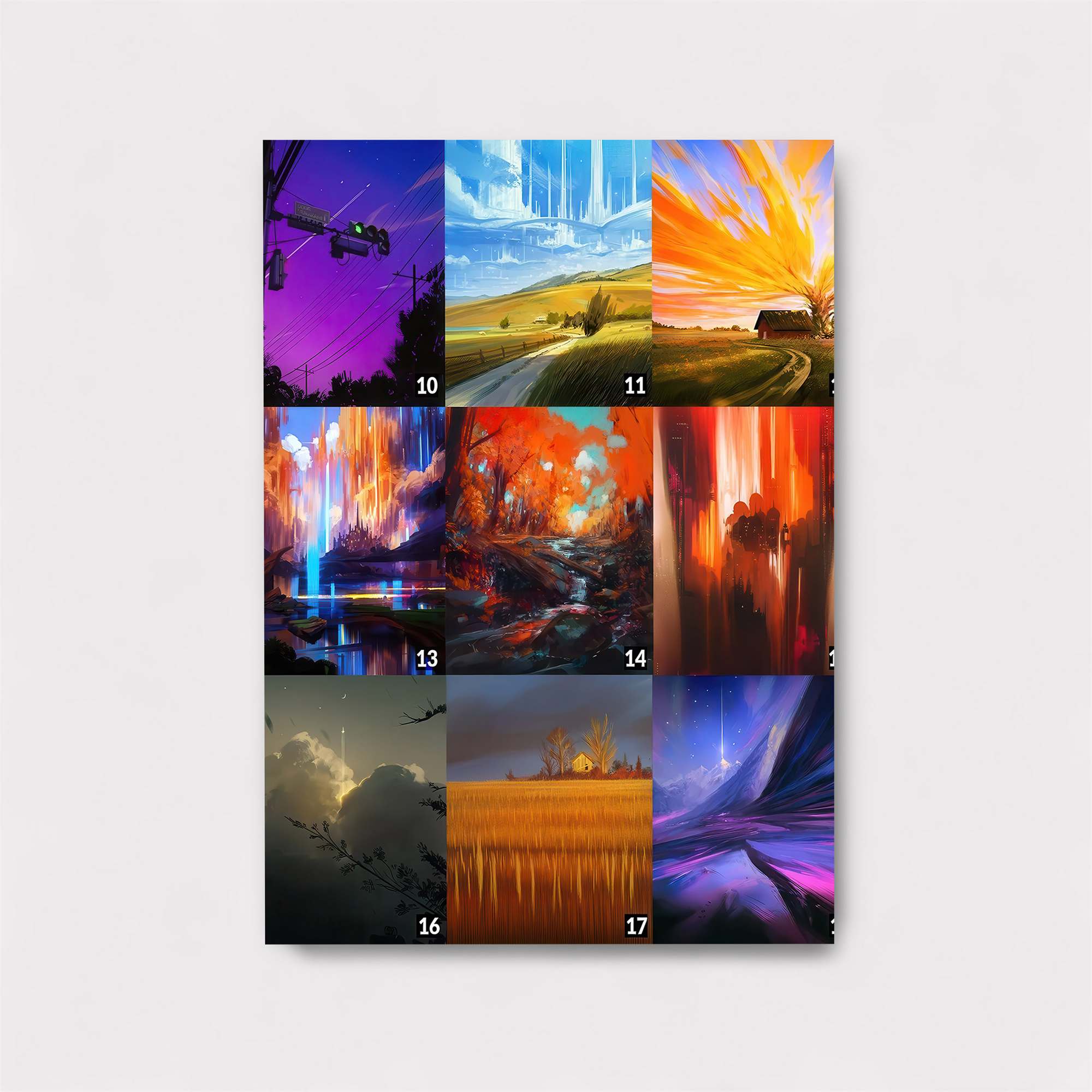 Aurora Dream Safe Wall Magnetic / M