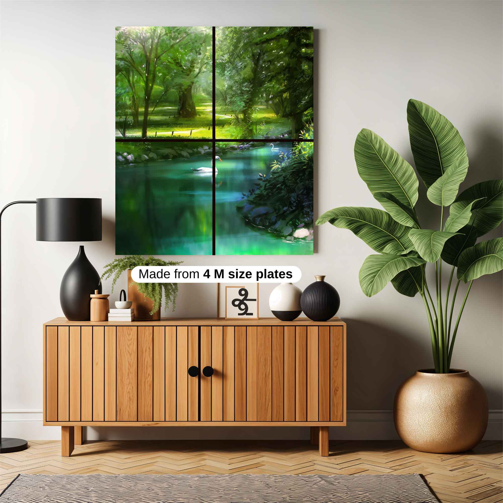 Swan Serenity Safe Wall Magnetic / M