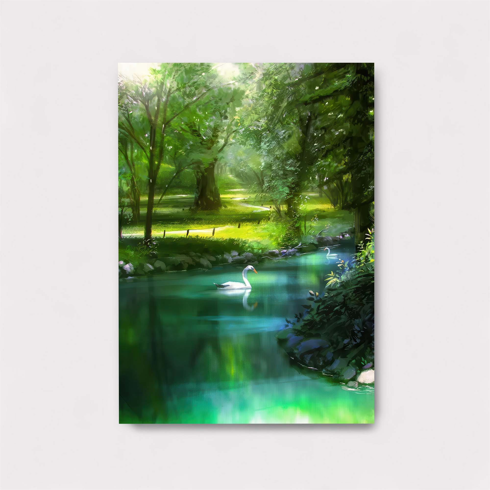 Swan Serenity Safe Wall Magnetic / M