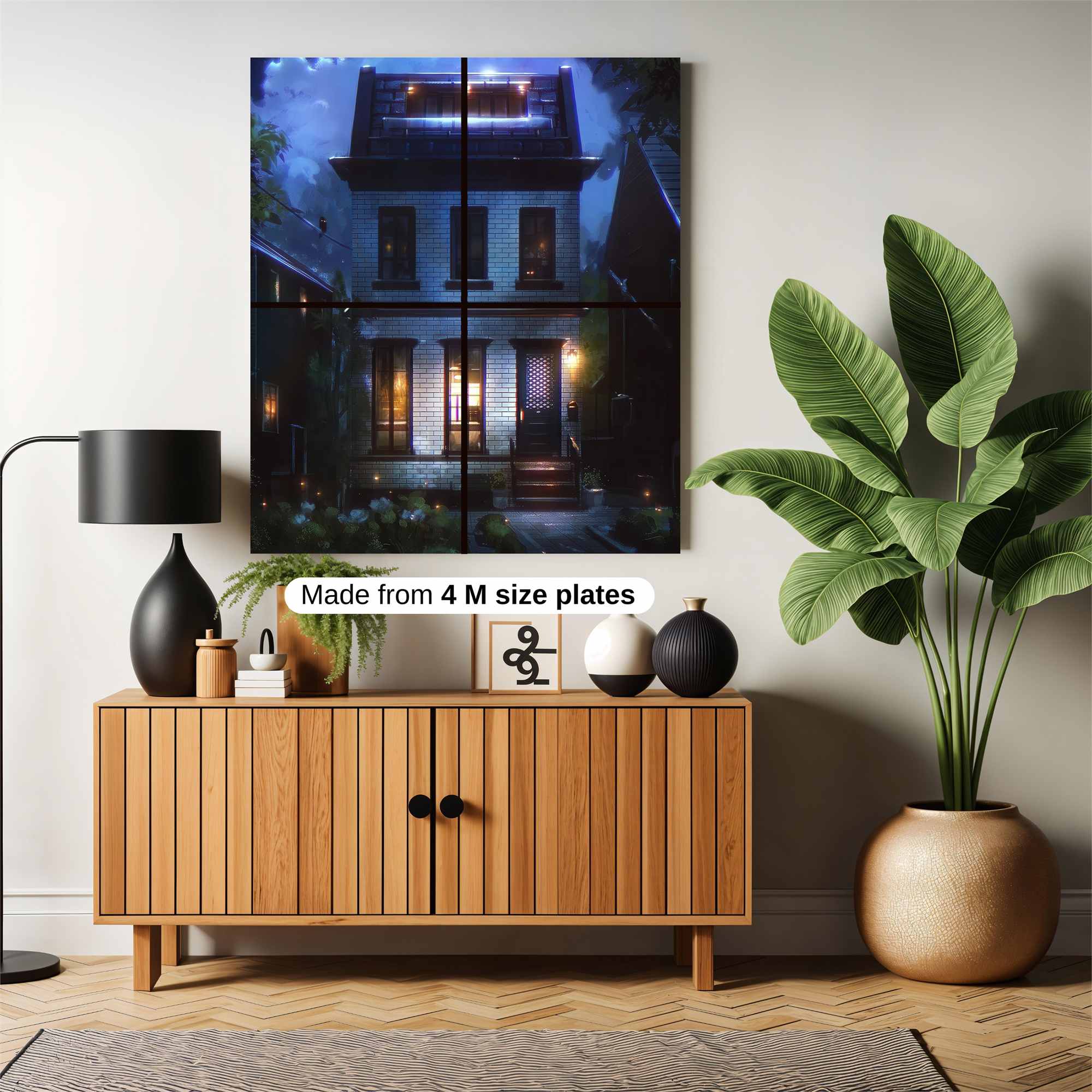 Haunted Serenity Safe Wall Magnetic / M