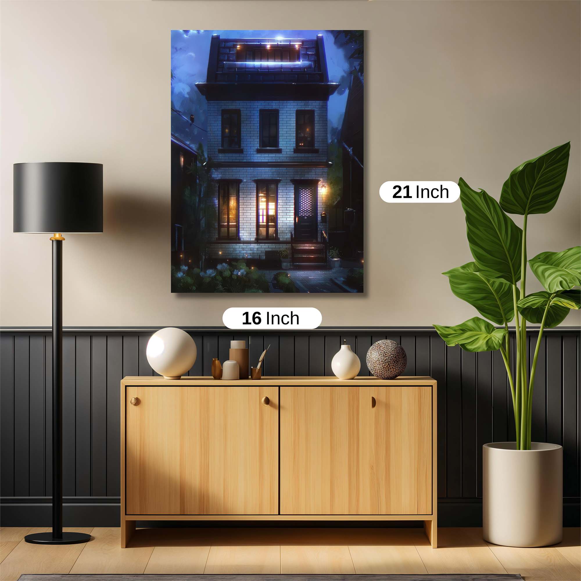 Haunted Serenity Safe Wall Magnetic / M