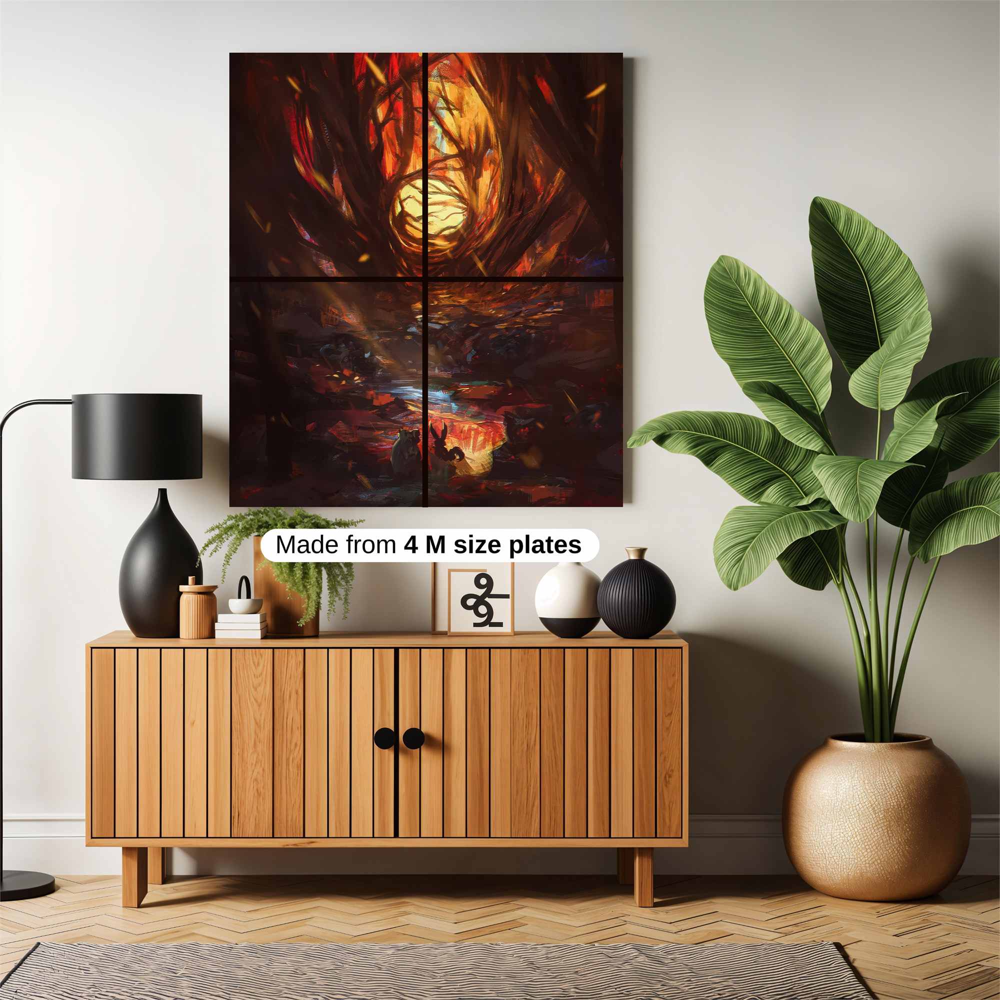 Forest Inferno Safe Wall Magnetic / M