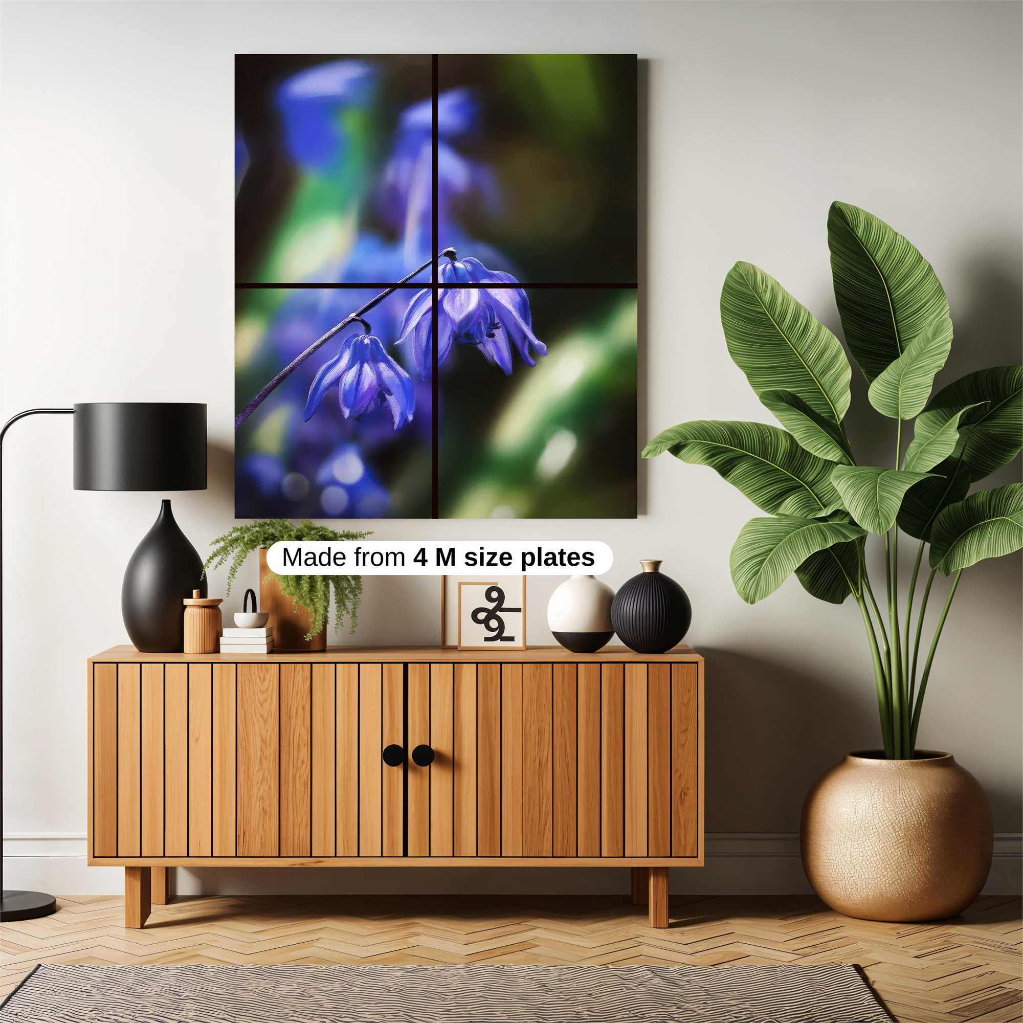 Bluebell Serenity Safe Wall Magnetic / M