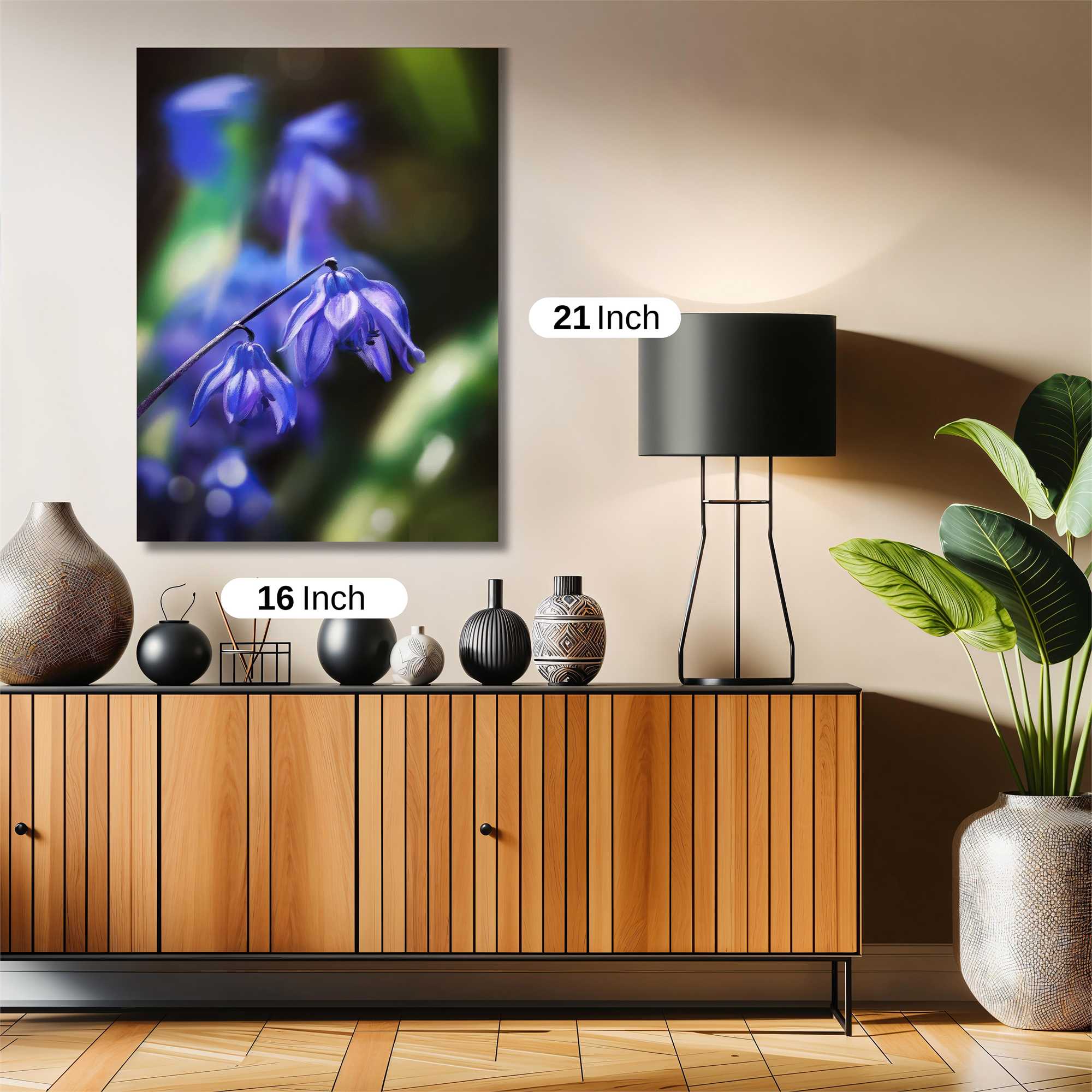 Bluebell Serenity Safe Wall Magnetic / M