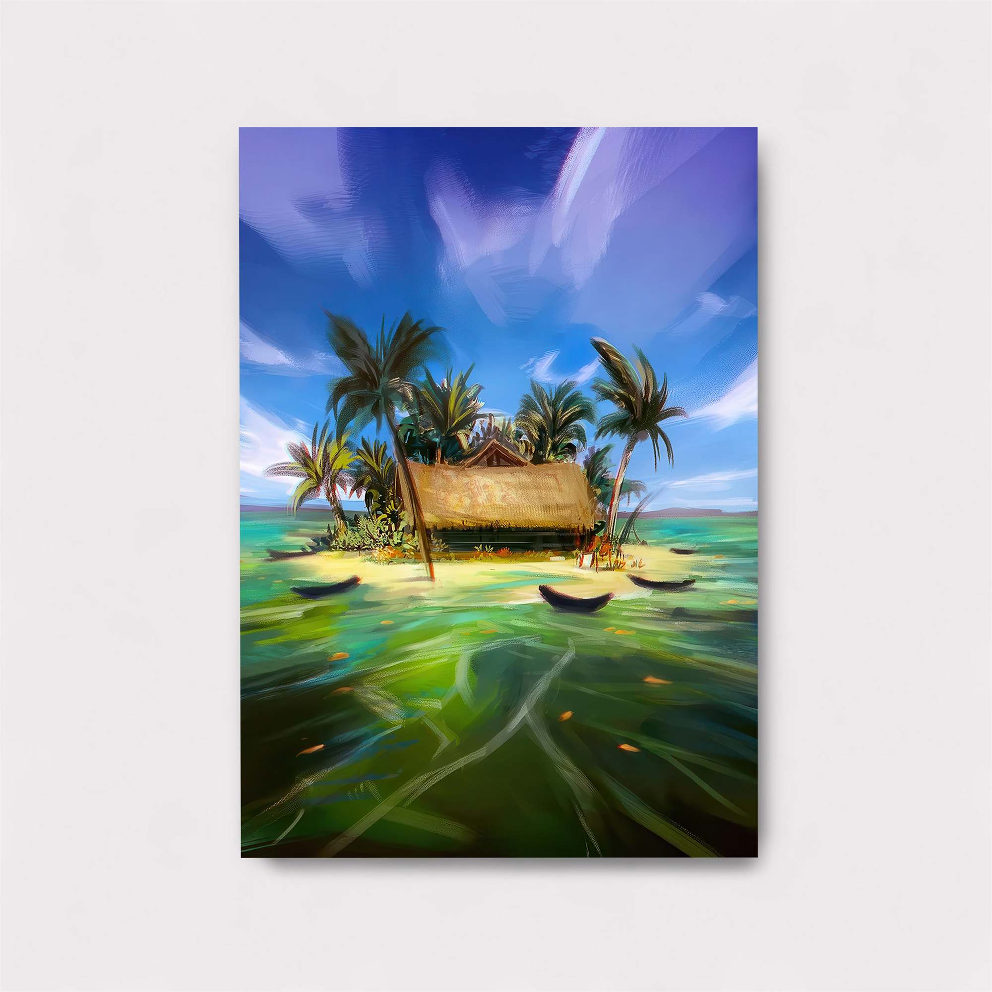 Island Serenity Safe Wall Magnetic / M