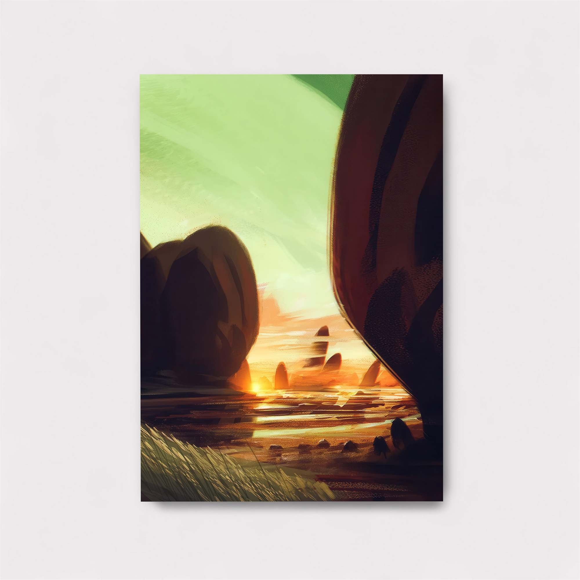 Sunset Serenity Safe Wall Magnetic / M