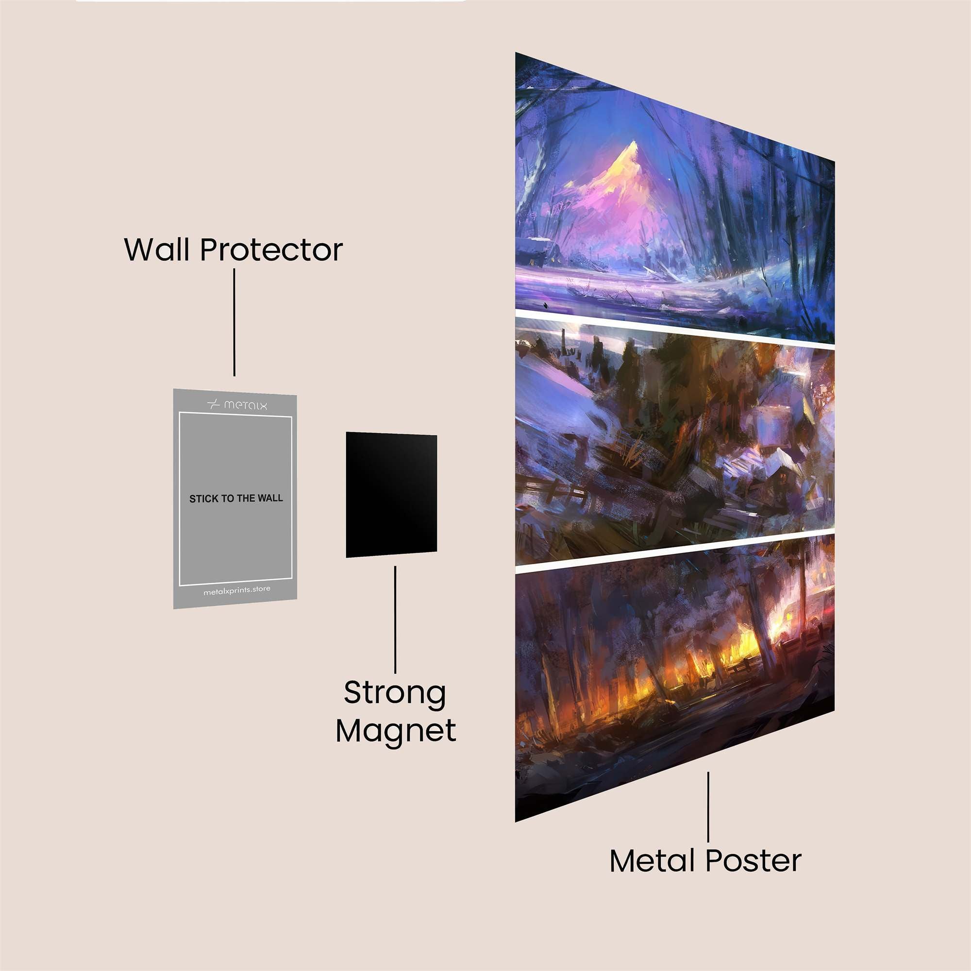 Forest Odyssey Safe Wall Magnetic / M