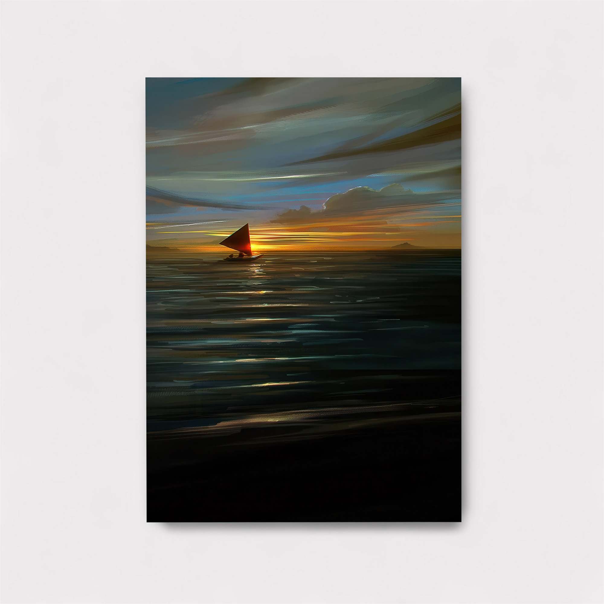 Sunset Solitude Safe Wall Magnetic / M
