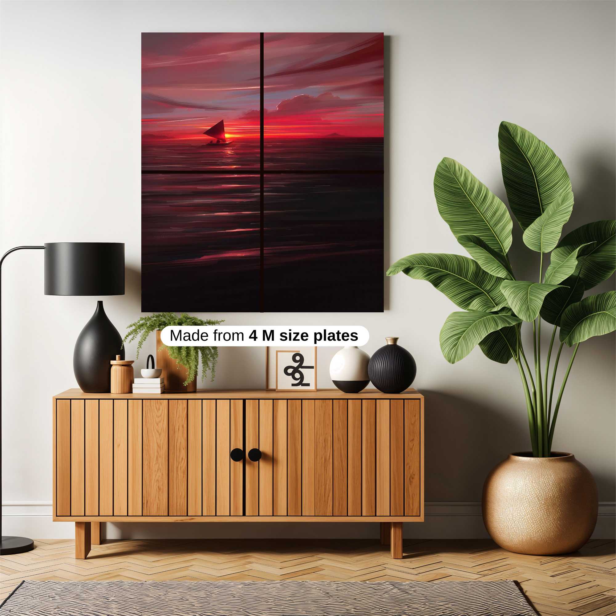 Sunset Voyage Safe Wall Magnetic / M