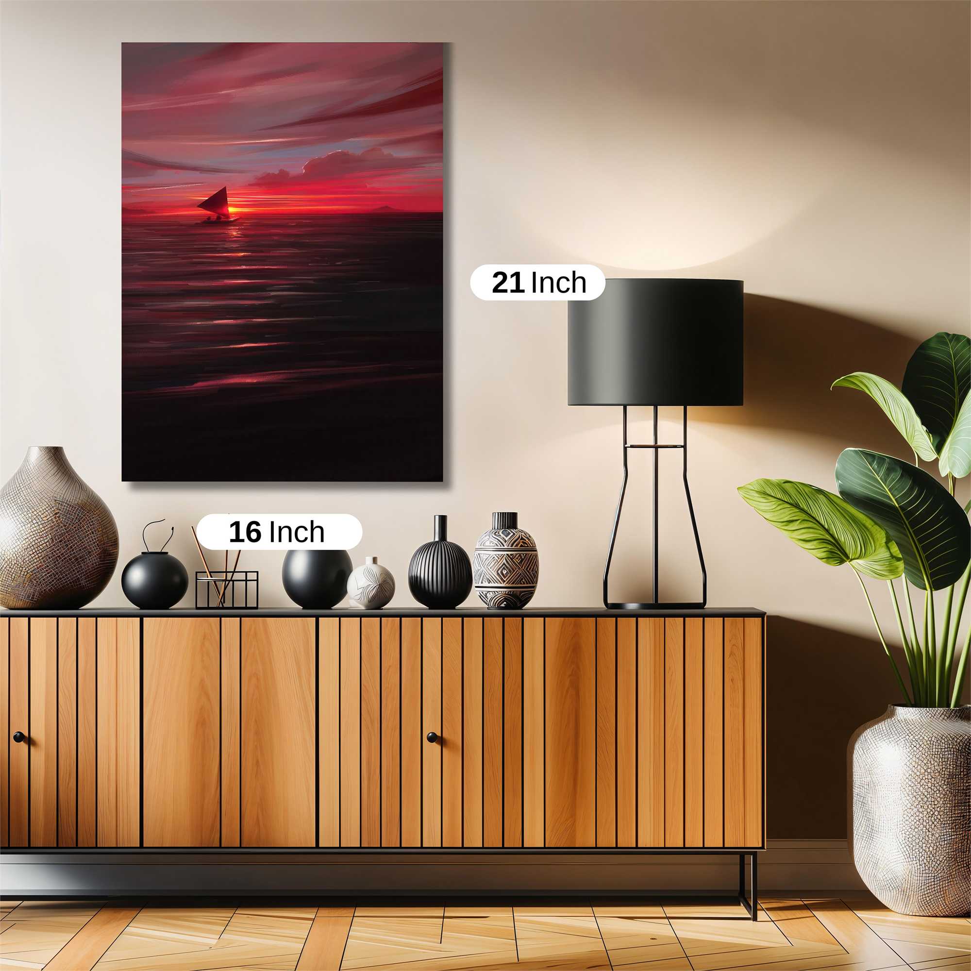 Sunset Voyage Safe Wall Magnetic / M