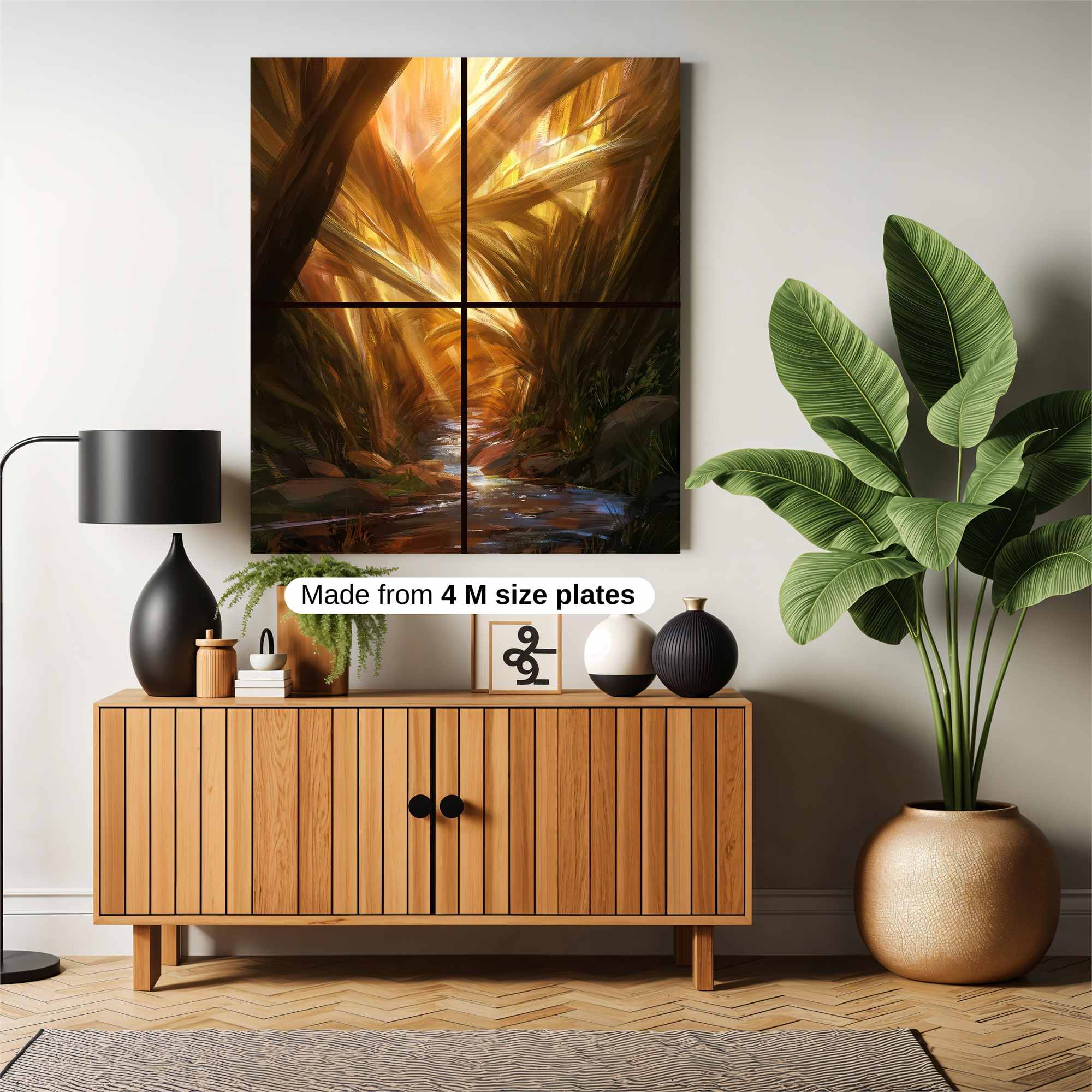 Sunlit Serenity Safe Wall Magnetic / M
