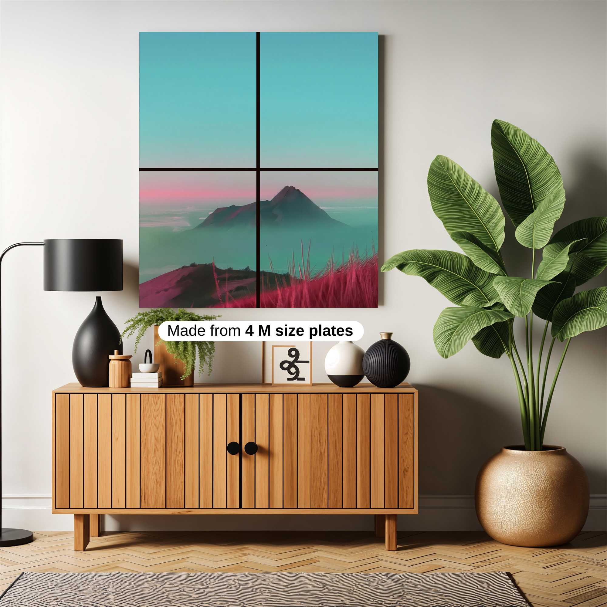 Mountain Serenity Safe Wall Magnetic / M