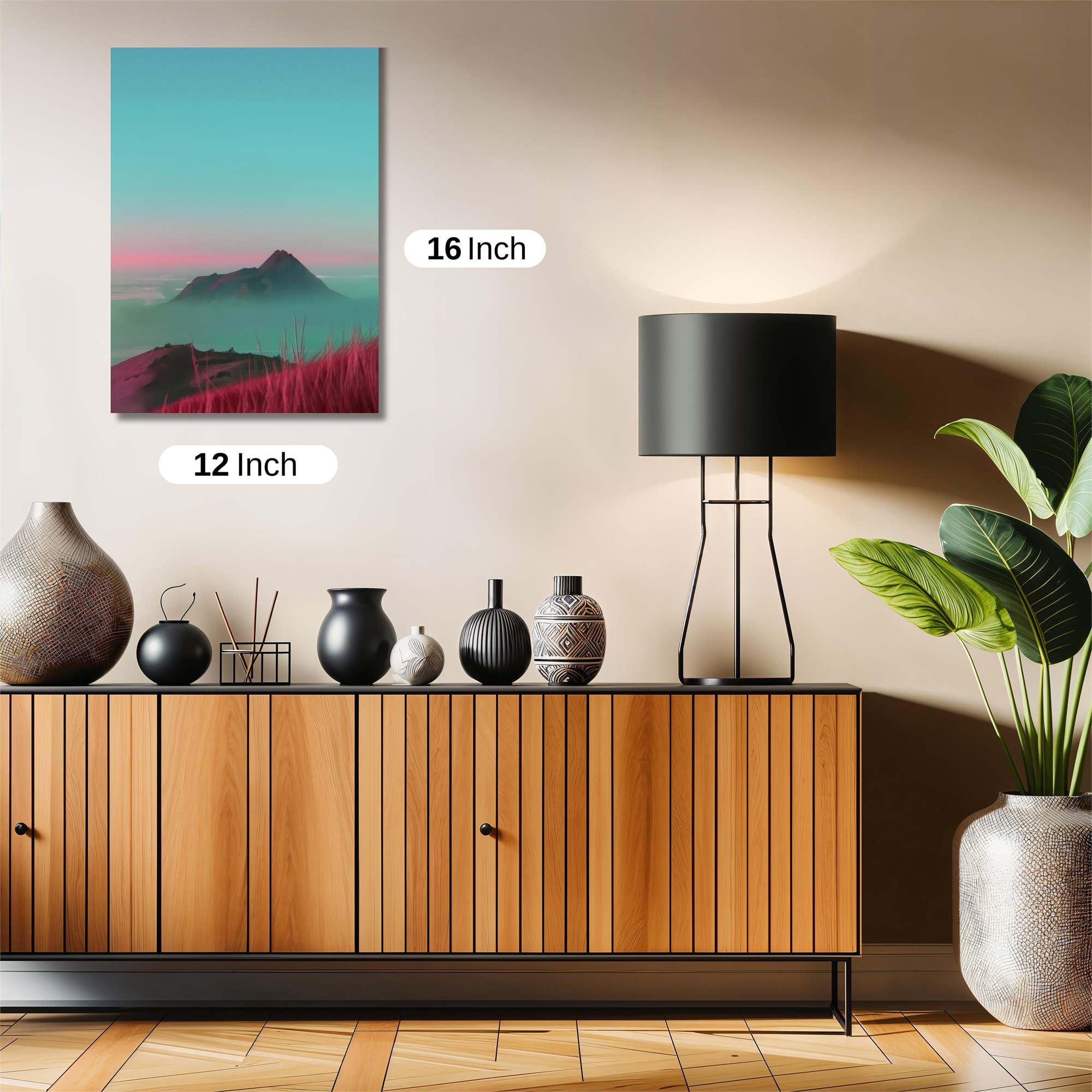 Mountain Serenity Safe Wall Magnetic / M