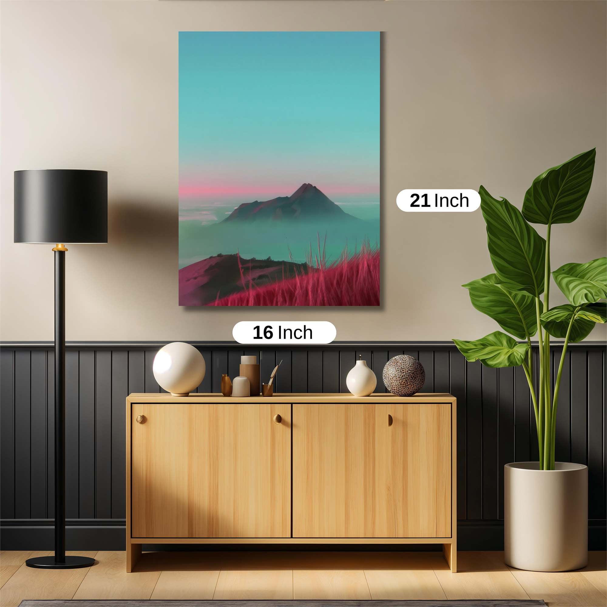 Mountain Serenity Safe Wall Magnetic / M