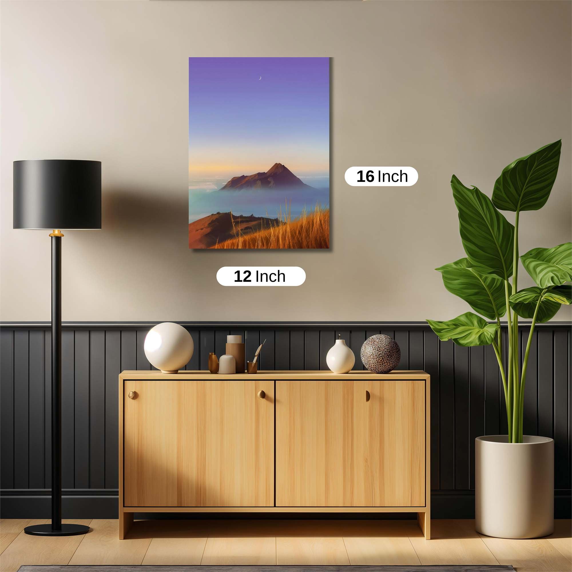 Mountain Serenity Safe Wall Magnetic / M
