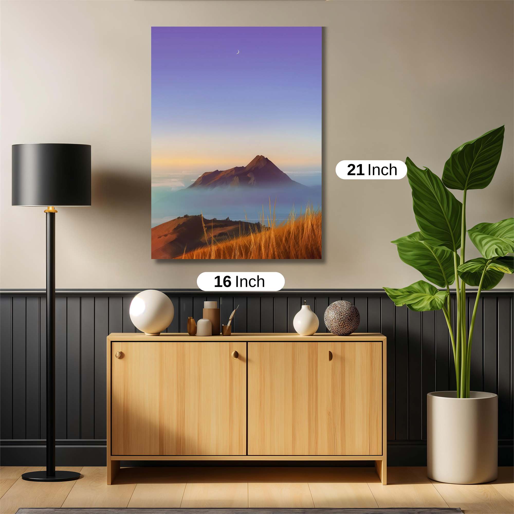 Mountain Serenity Safe Wall Magnetic / M