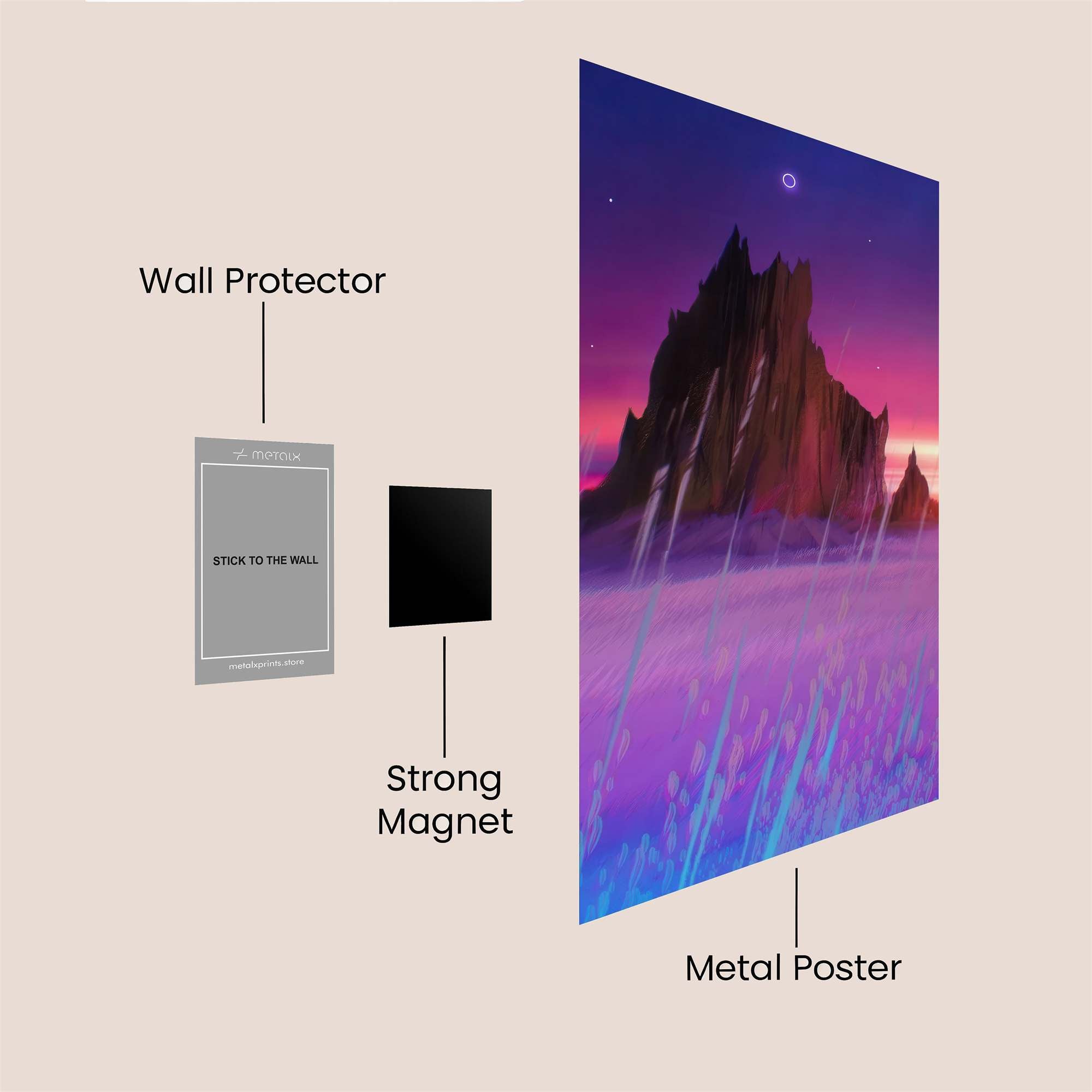 Eclipse Serenity Safe Wall Magnetic / M