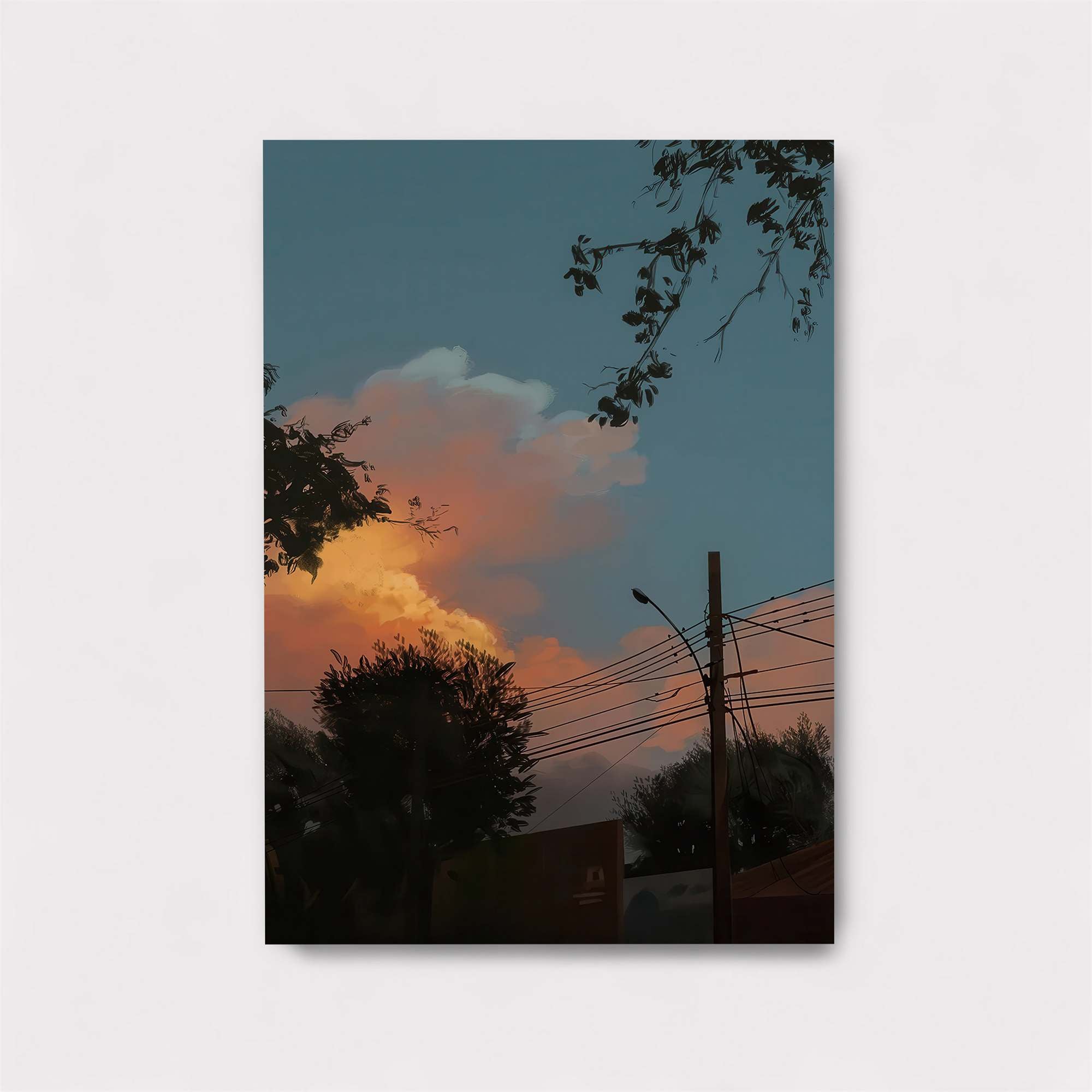 Sunset Serenity Safe Wall Magnetic / M