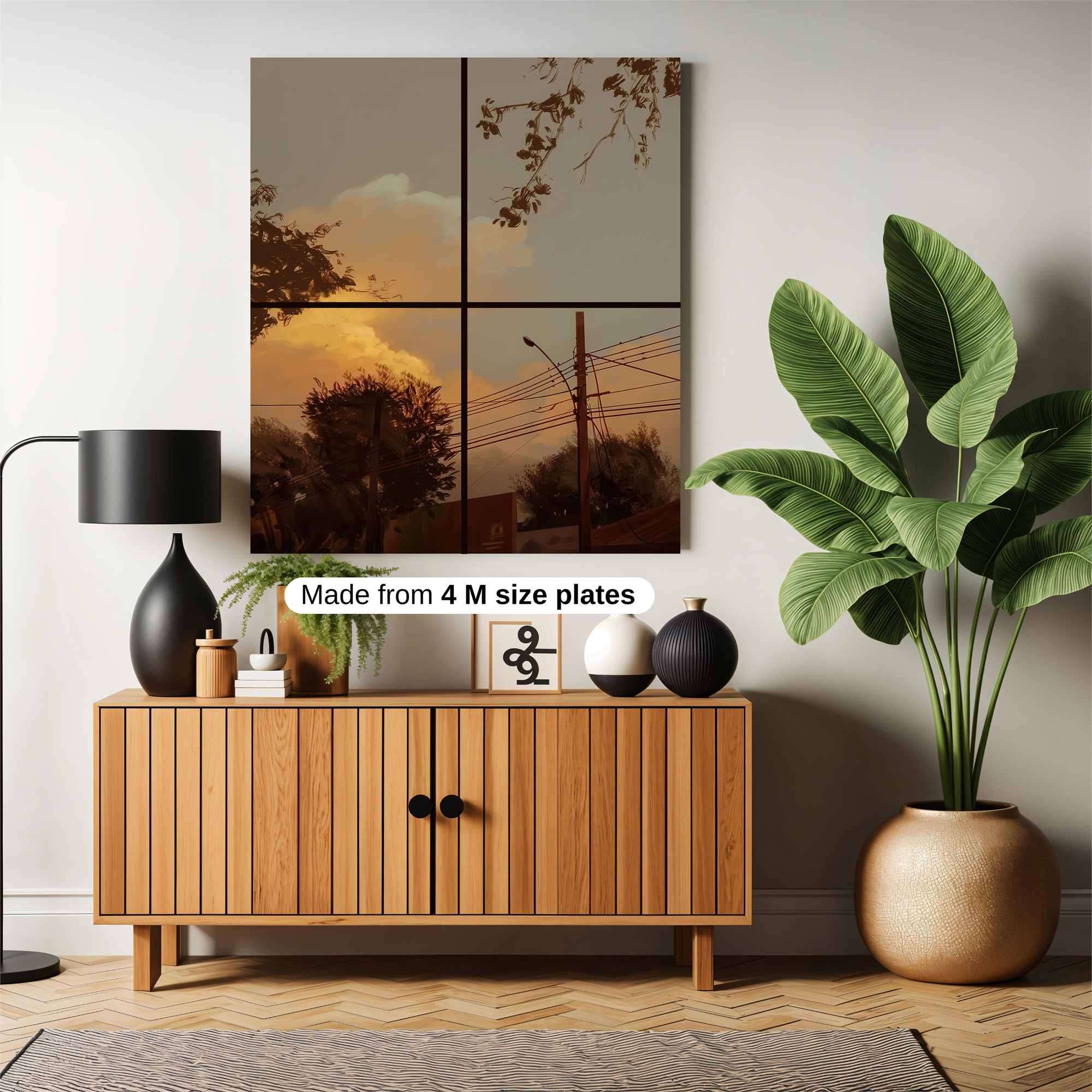 Sunset Serenity Safe Wall Magnetic / M