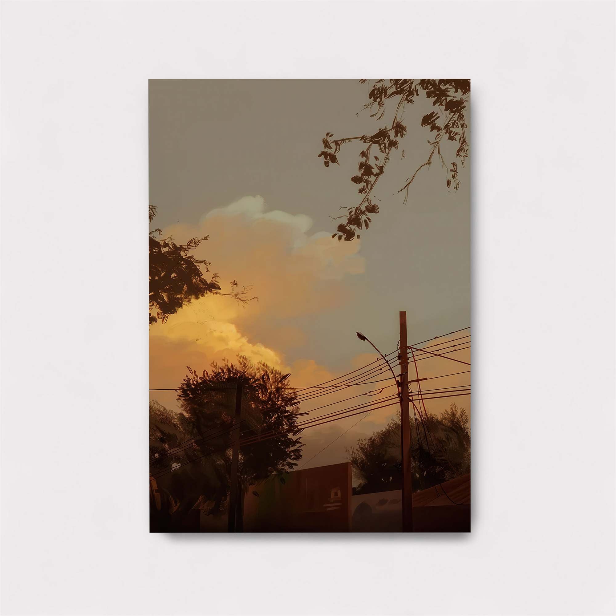 Sunset Serenity Safe Wall Magnetic / M