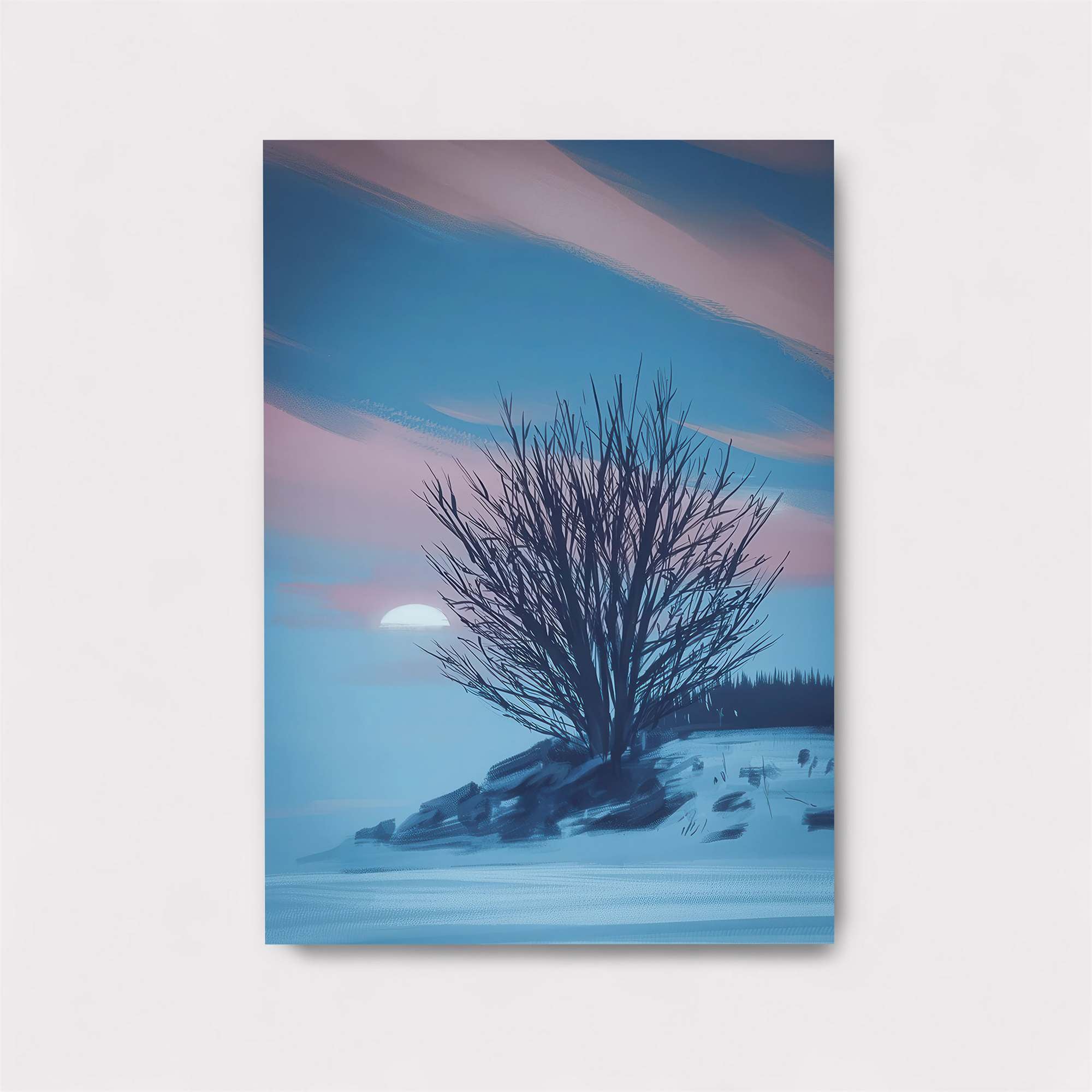 Moonlit Solitude Safe Wall Magnetic / M