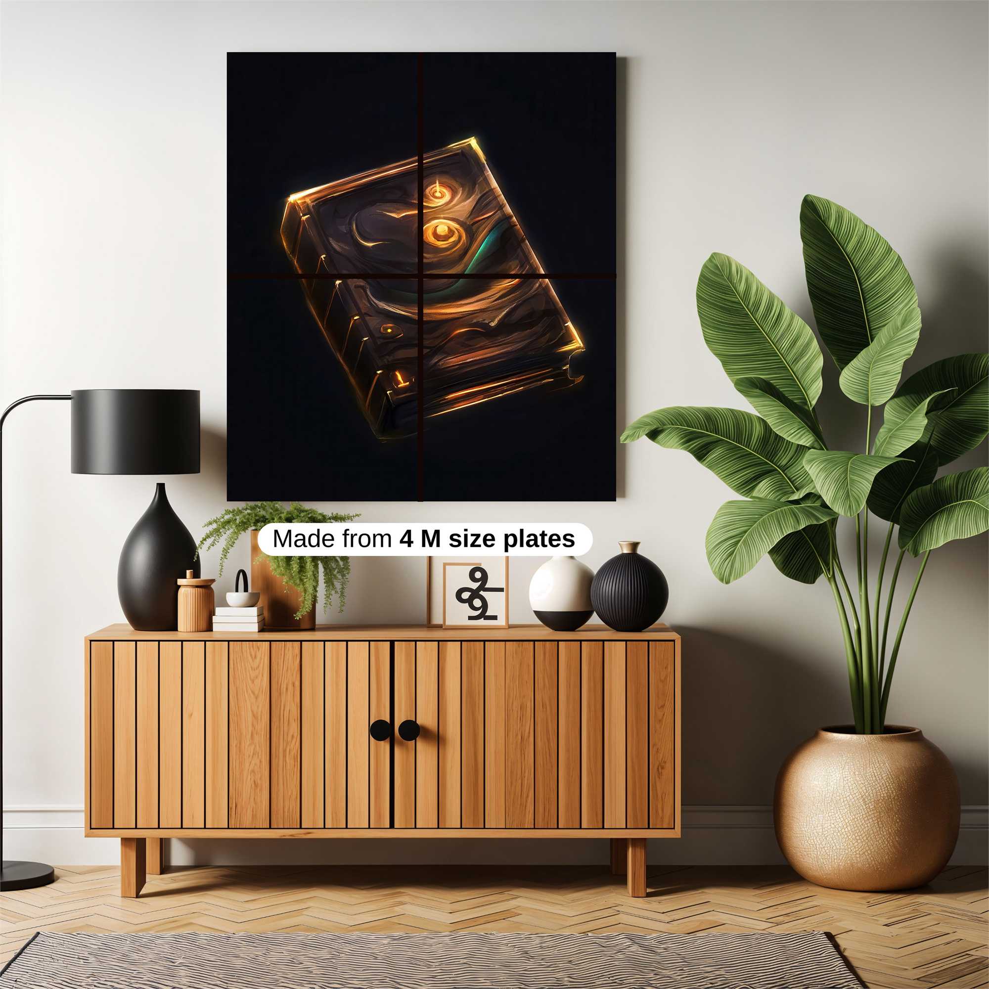 Mystic Glow Safe Wall Magnetic / M
