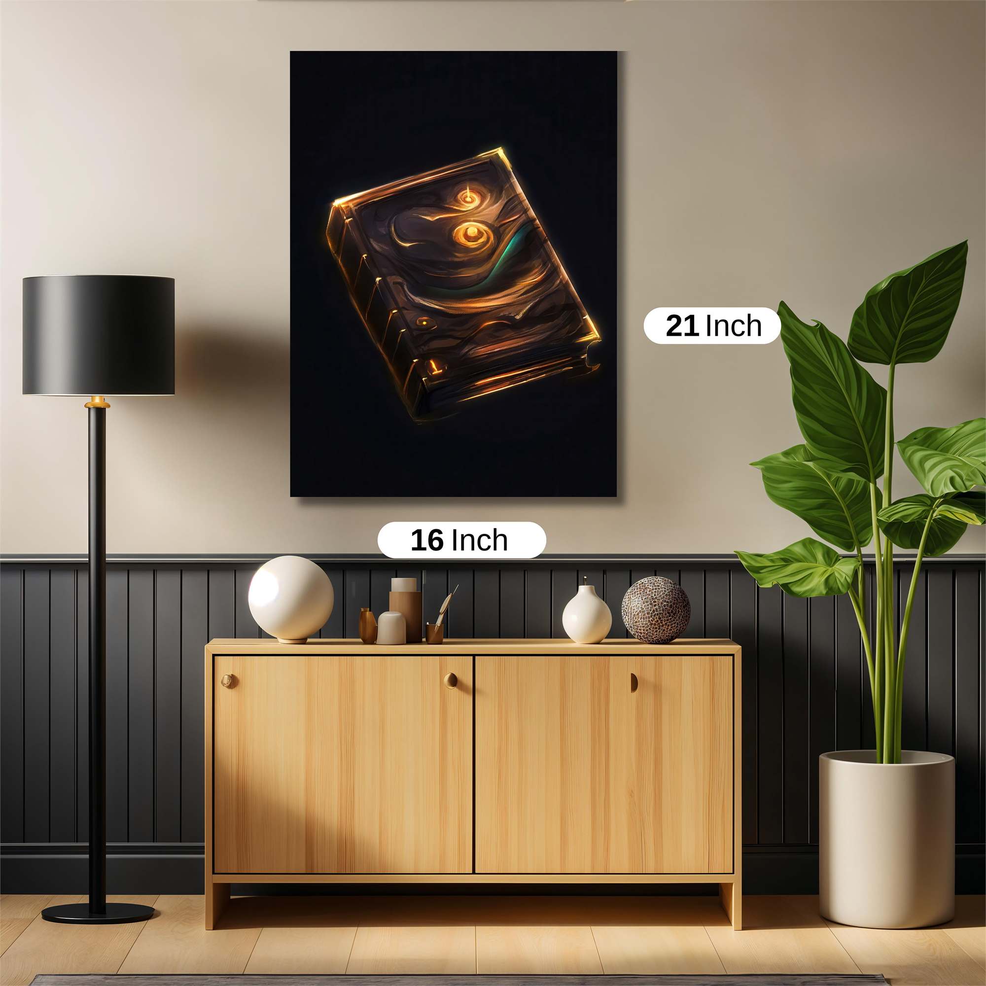 Mystic Glow Safe Wall Magnetic / M