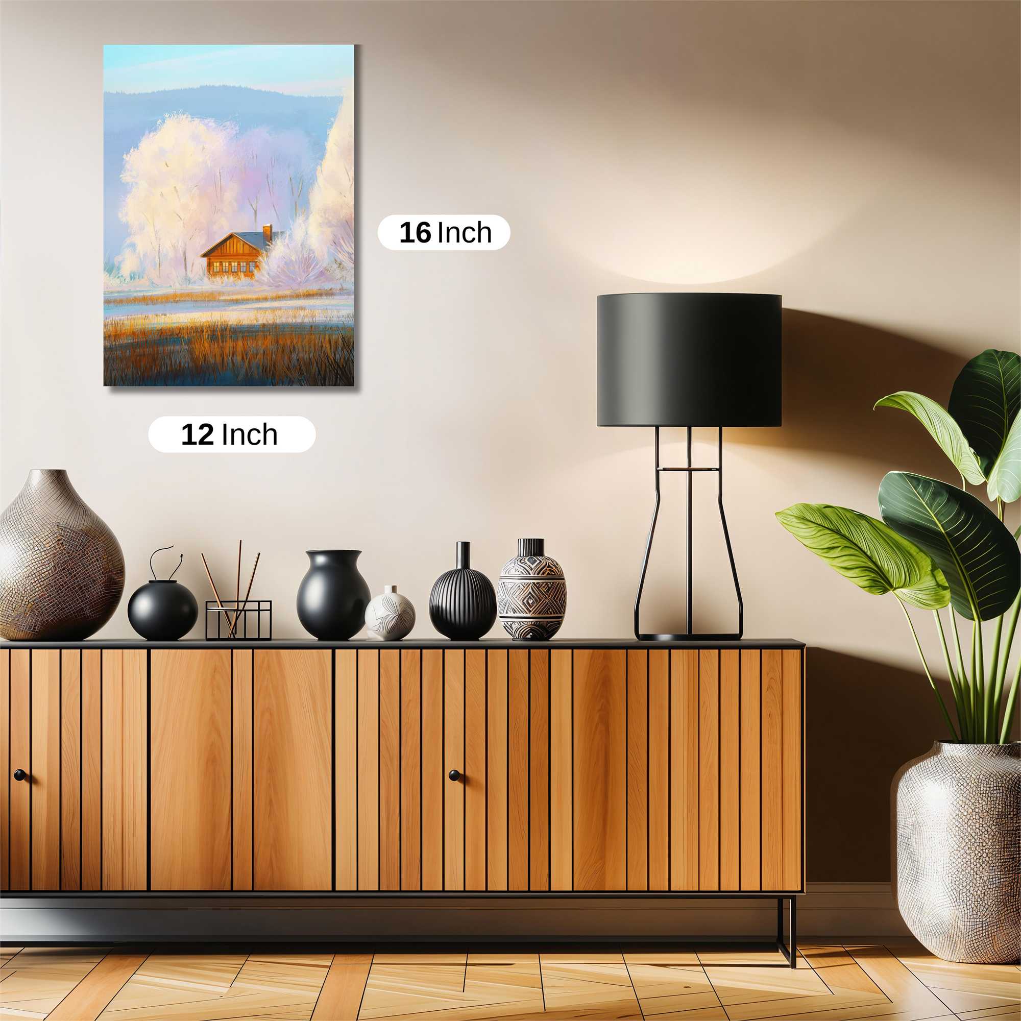 Cabin Serenity Safe Wall Magnetic / M