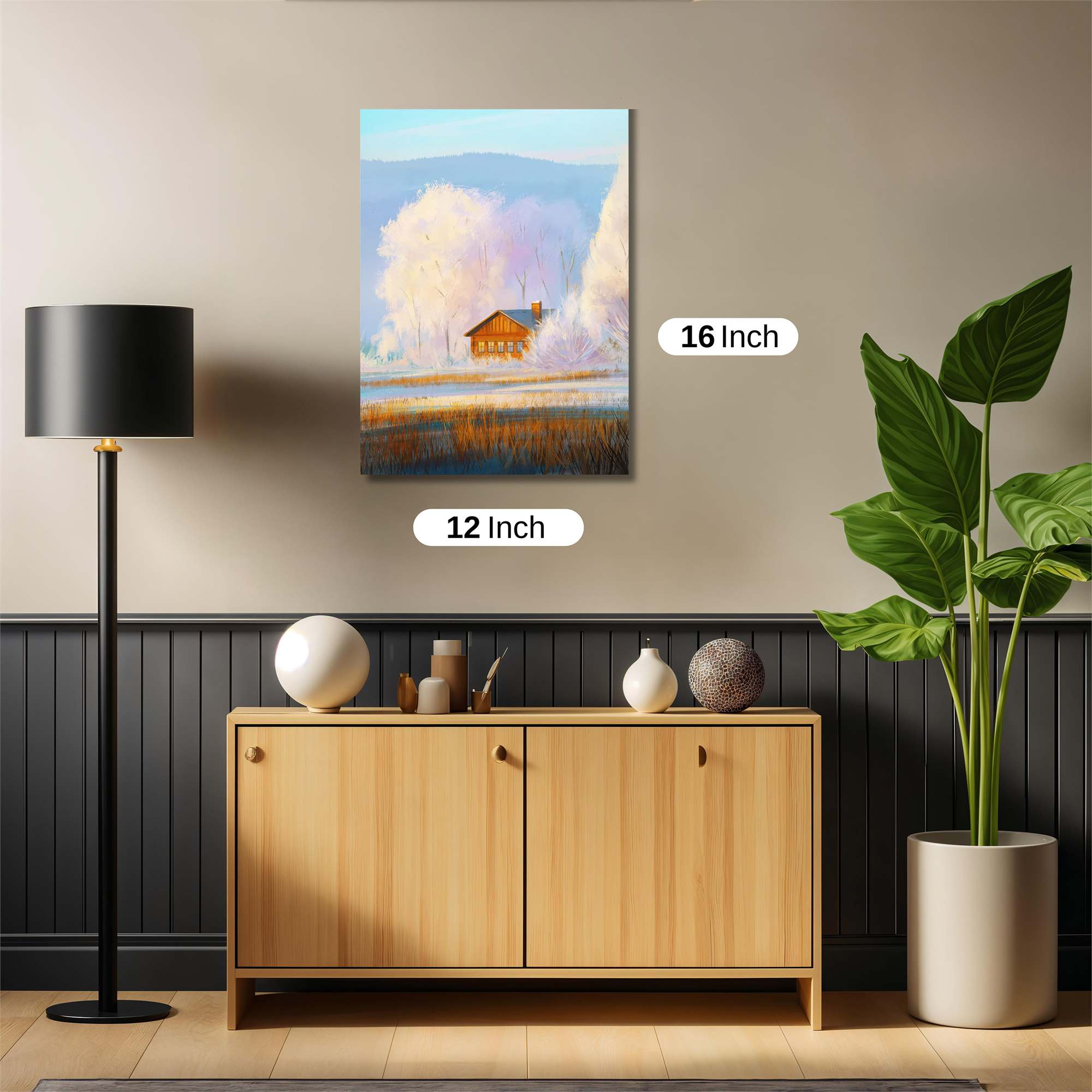 Cabin Serenity Safe Wall Magnetic / M