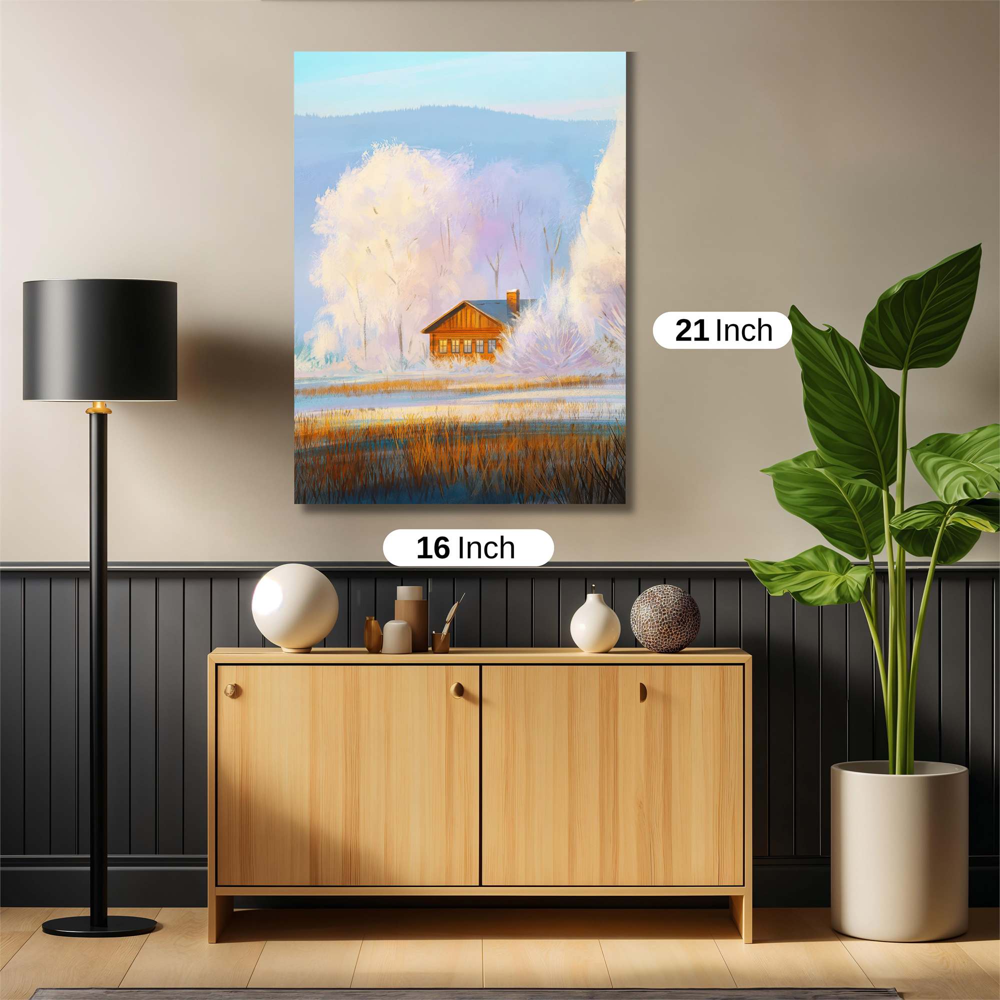 Cabin Serenity Safe Wall Magnetic / M