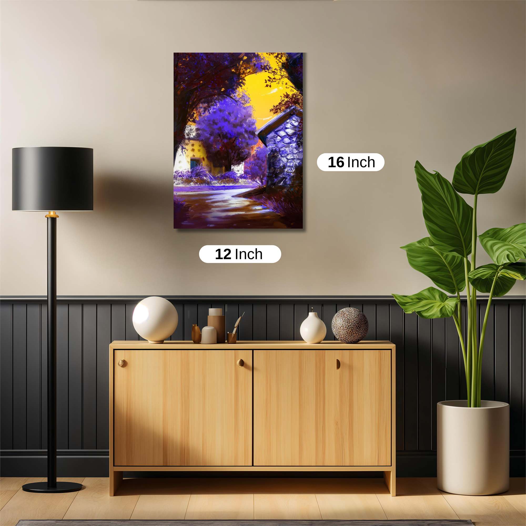Sunset Serenity Safe Wall Magnetic / M